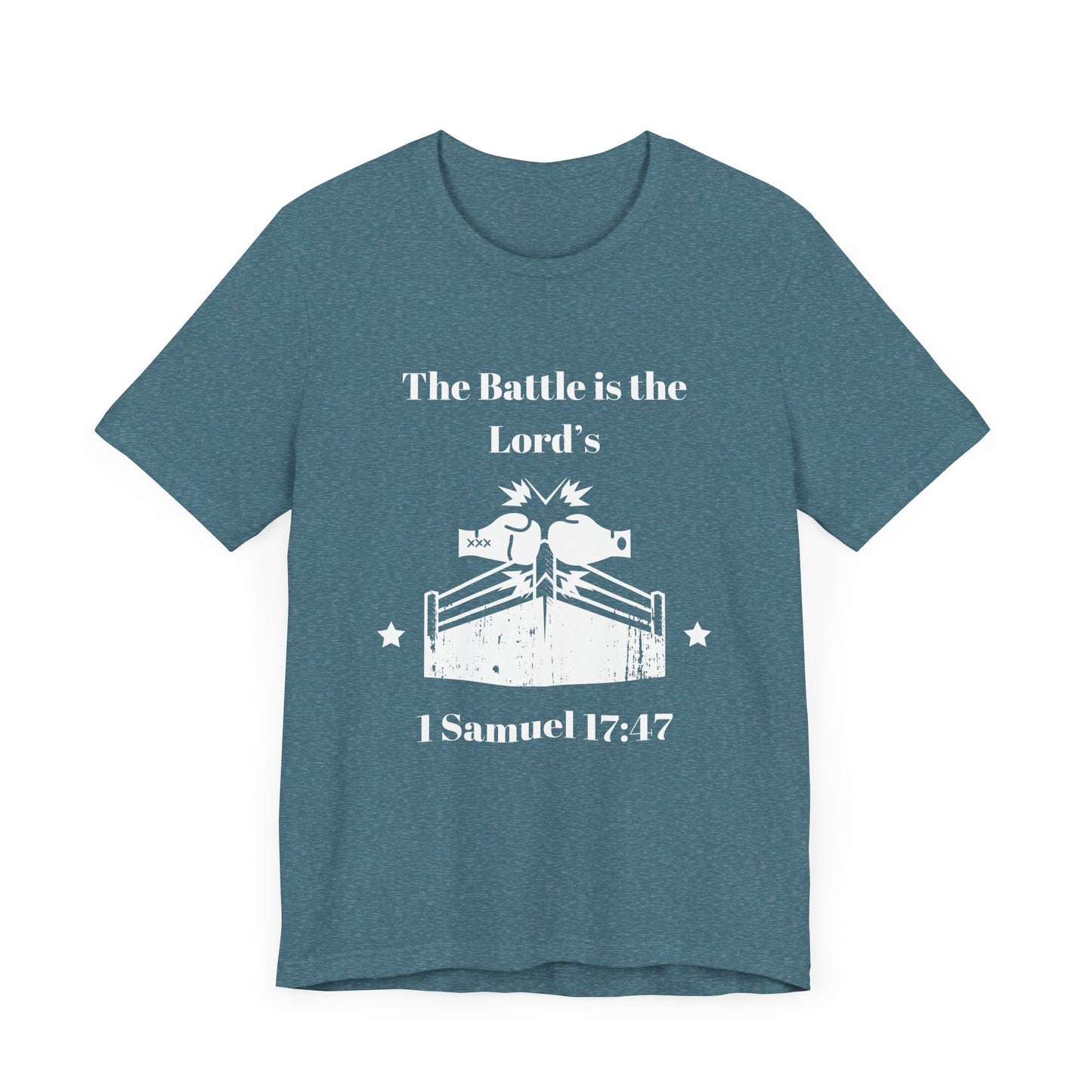 The Battle Is The Lord's Jersey Short Sleeve Tee