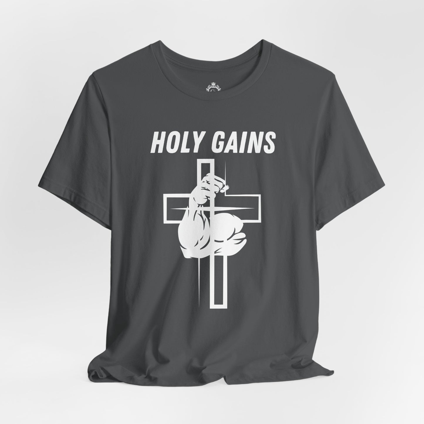 Holy Gains Jersey Short Sleeve Tee