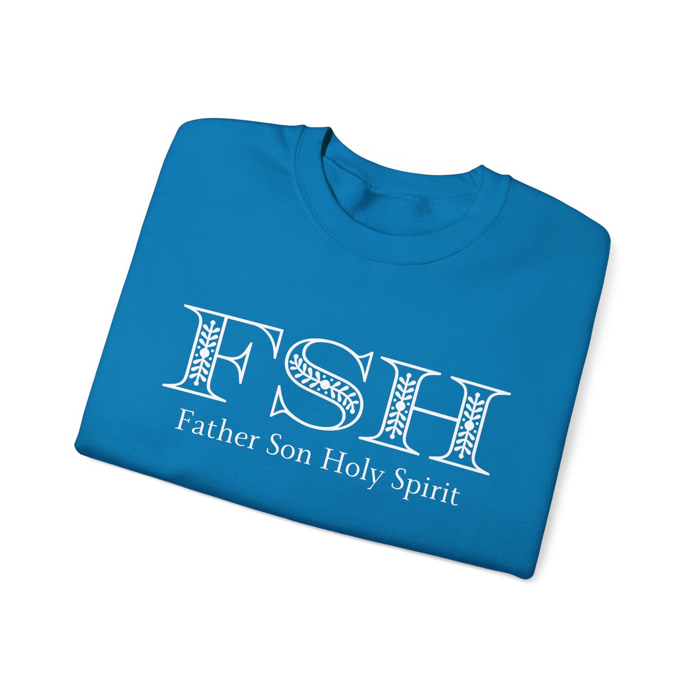 Father Son Holy Spirit Heavy Blend™ Crewneck Sweatshirt