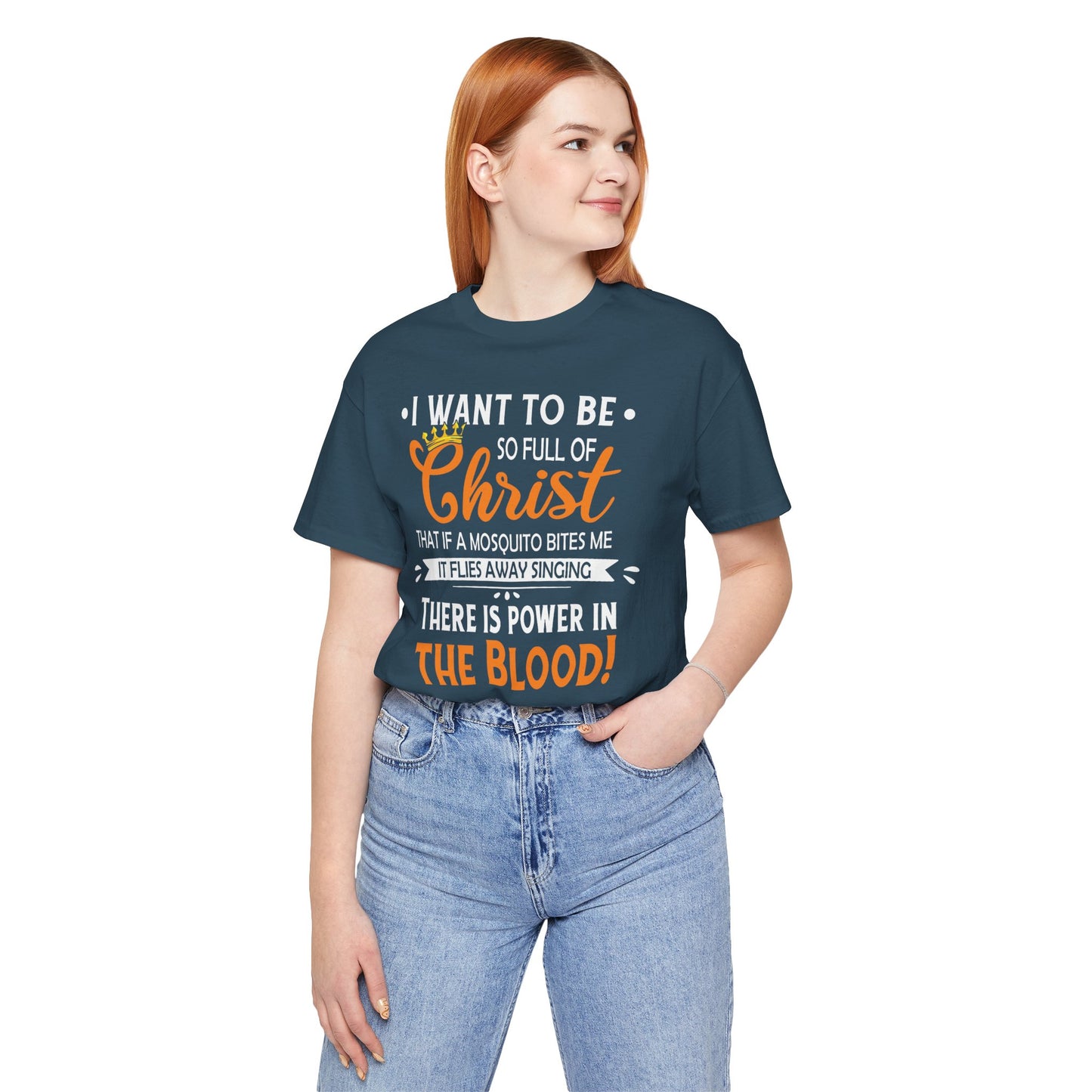 Mosquito Bite Power In The Blood Jersey Short Sleeve Tee