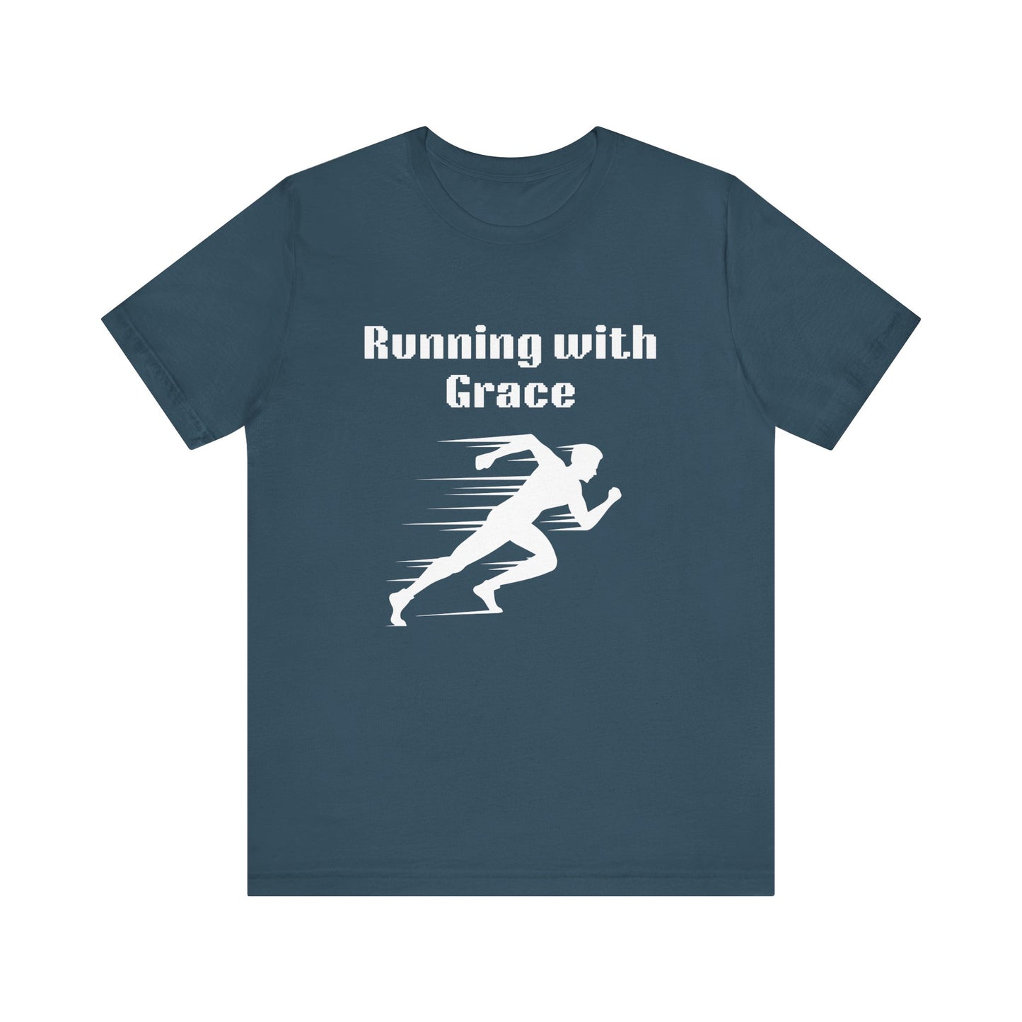 Running With Grace Jersey Short Sleeve Tee