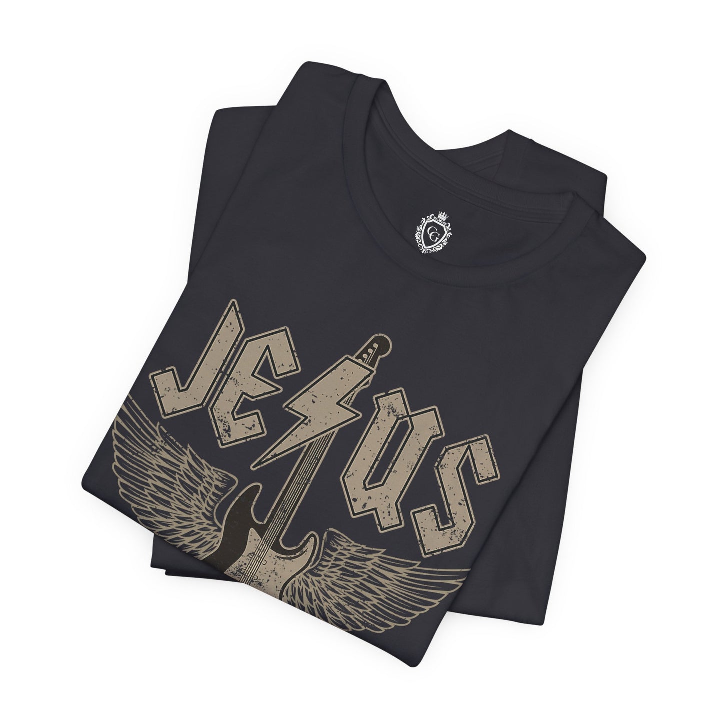 Jesus Highway To Heaven Jersey Short Sleeve Tee