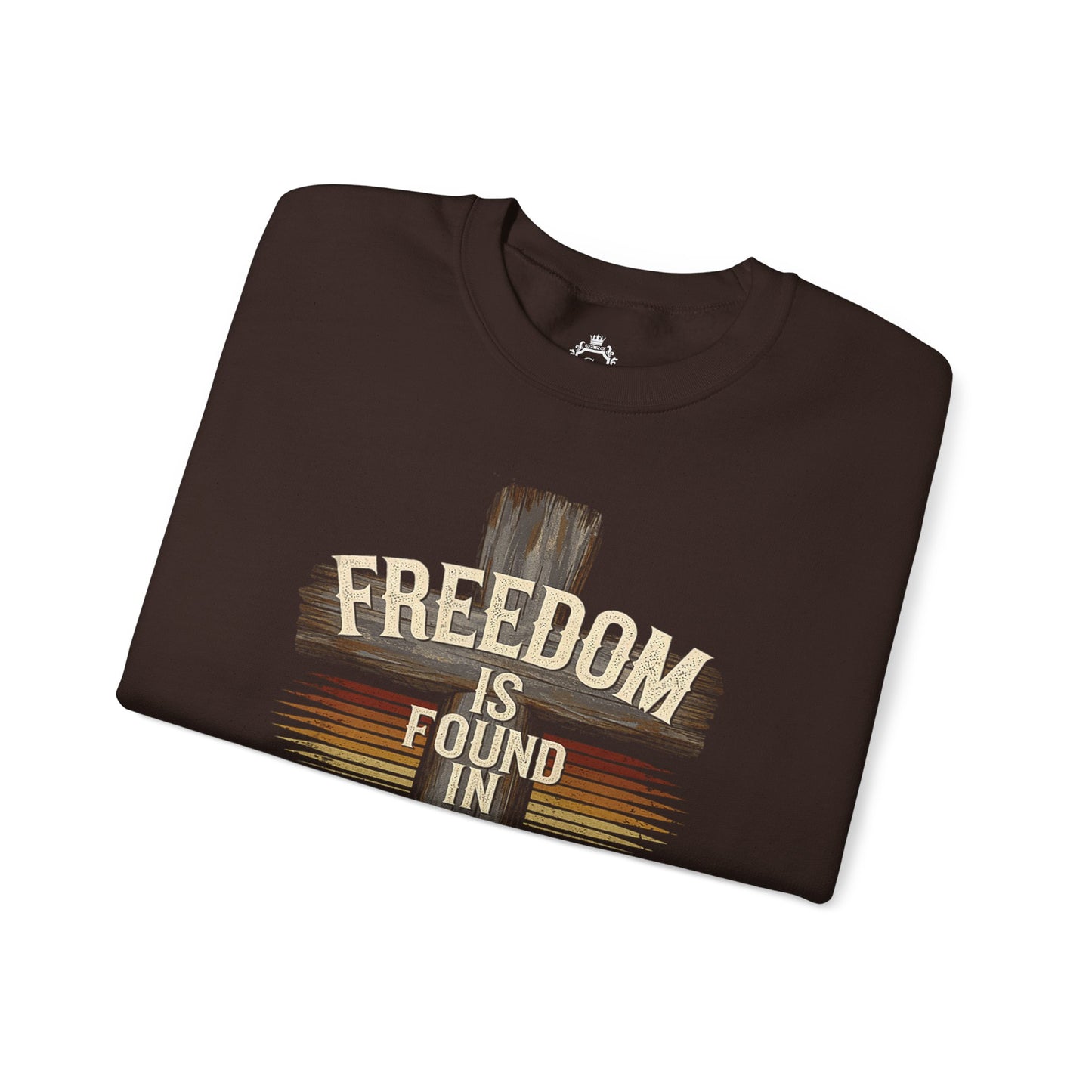 Freedom Is Found In Jesus Women Sweatshirt