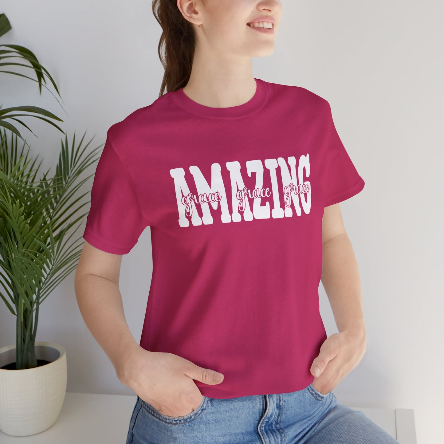 Amazing Grace Jersey Short Sleeve Tee
