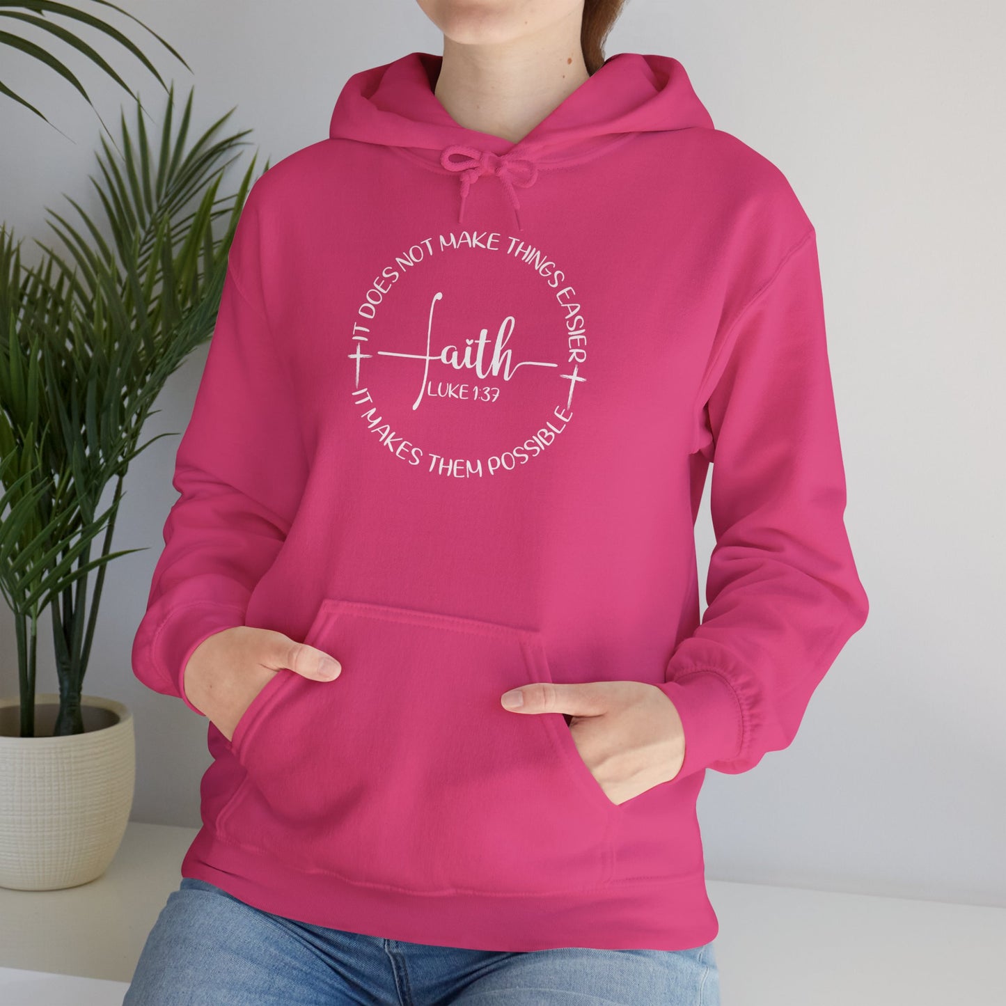 Faith Heavy Blended Hoodie