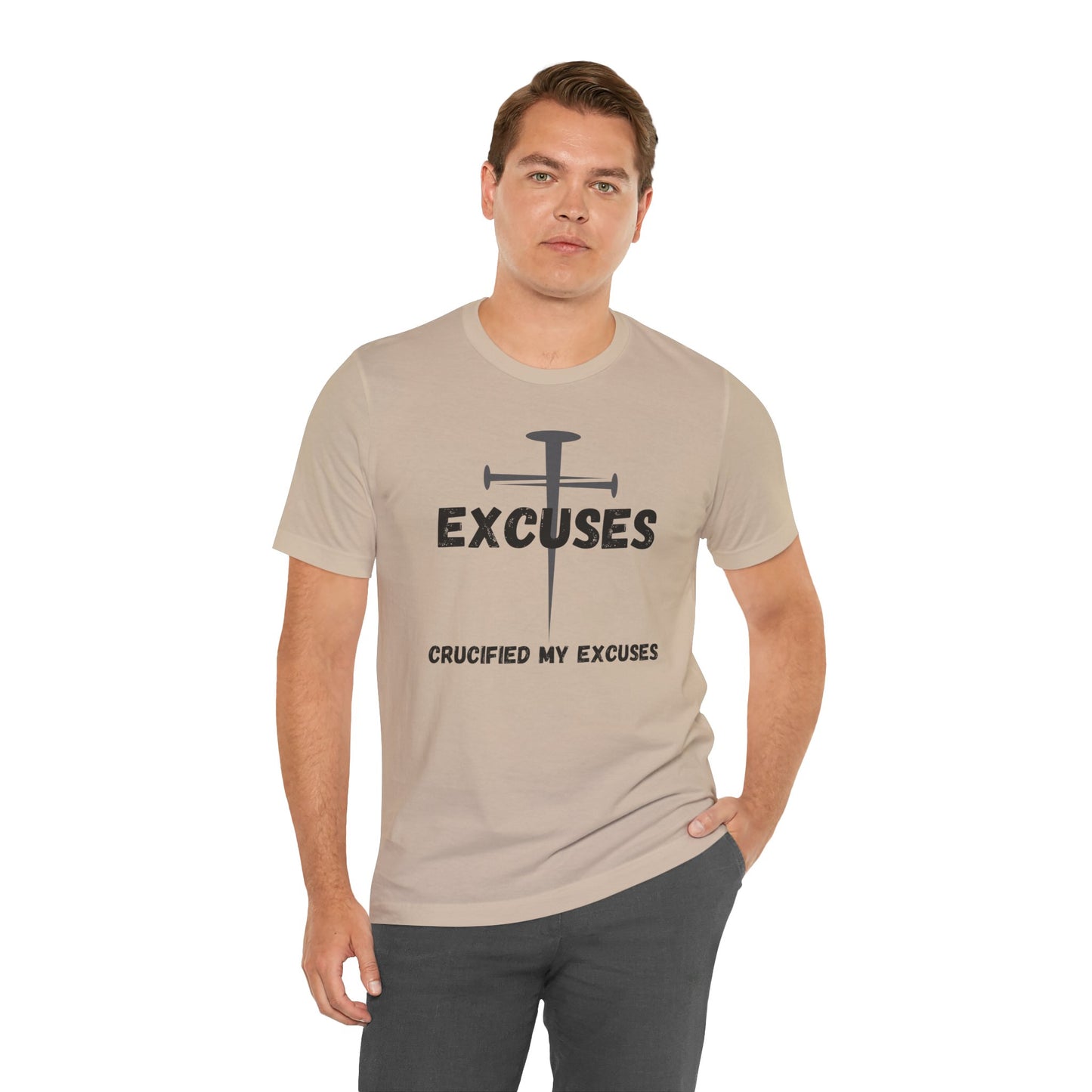 Crucified My Excuses Jersey Short Sleeve Tee