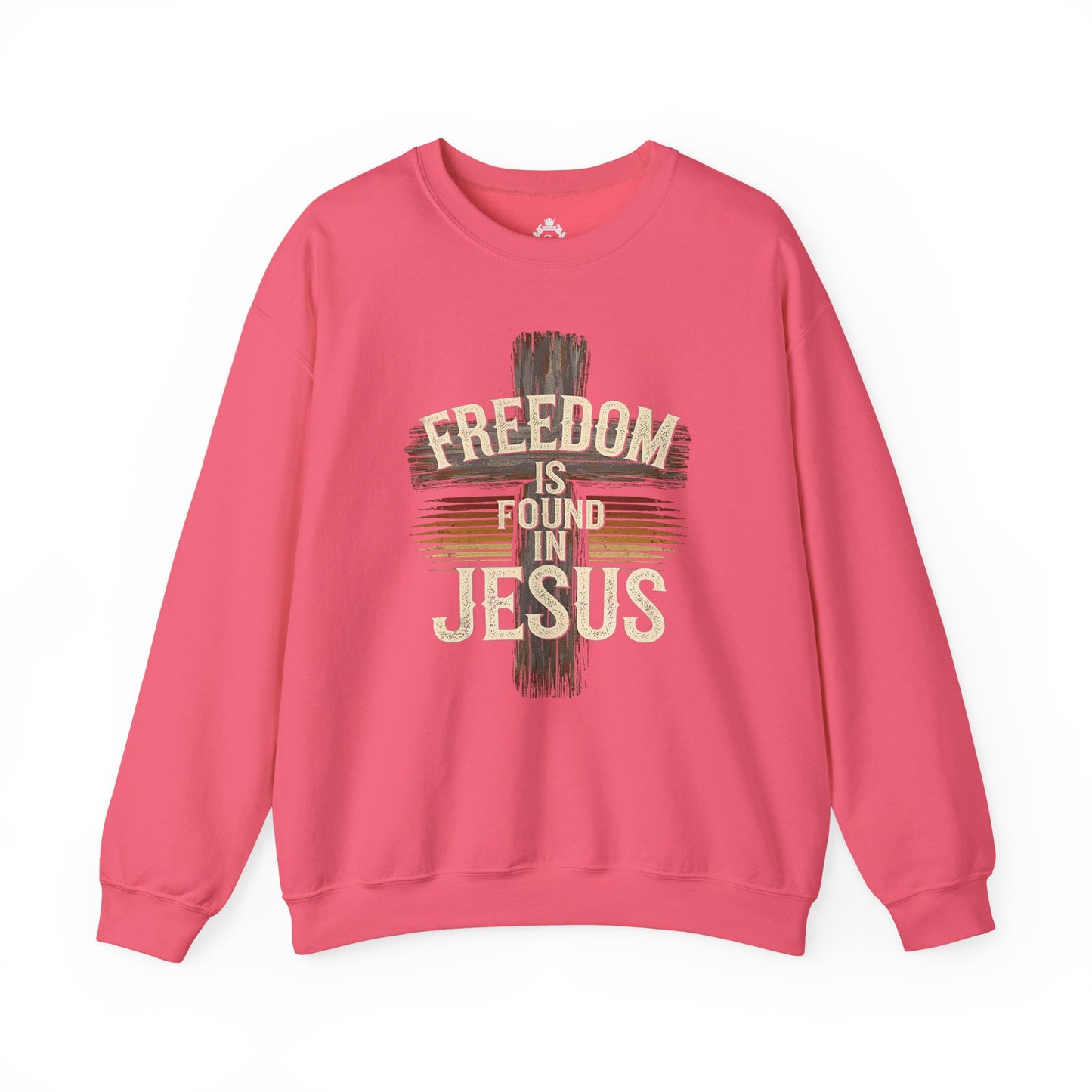 Freedom Is Found In Jesus Women Sweatshirt