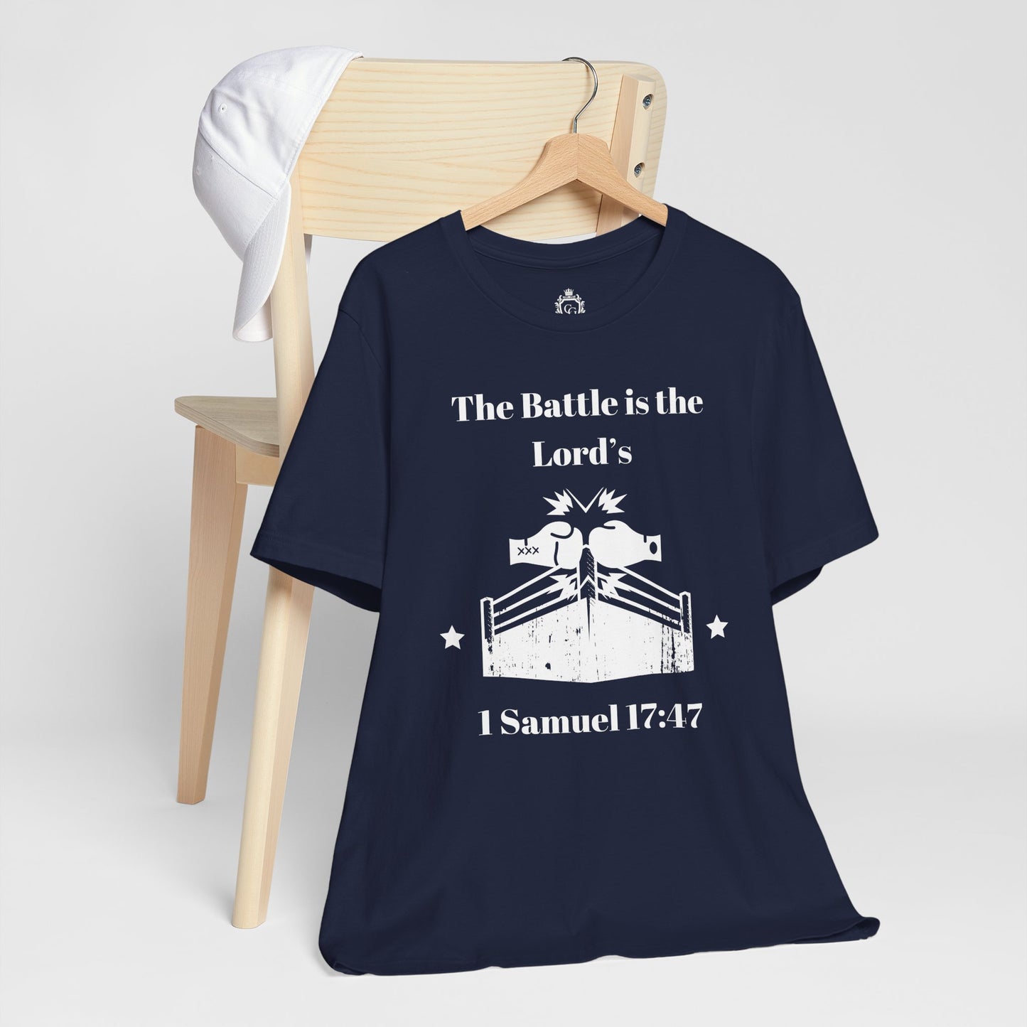 The Battle Is The Lord's Jersey Short Sleeve Tee