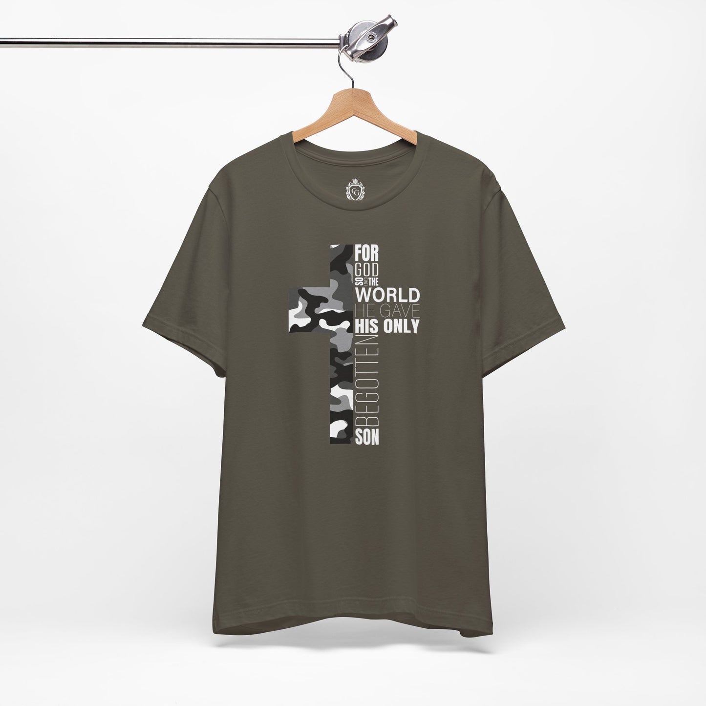 For God So Loved The World Jersey Short Sleeve Tee