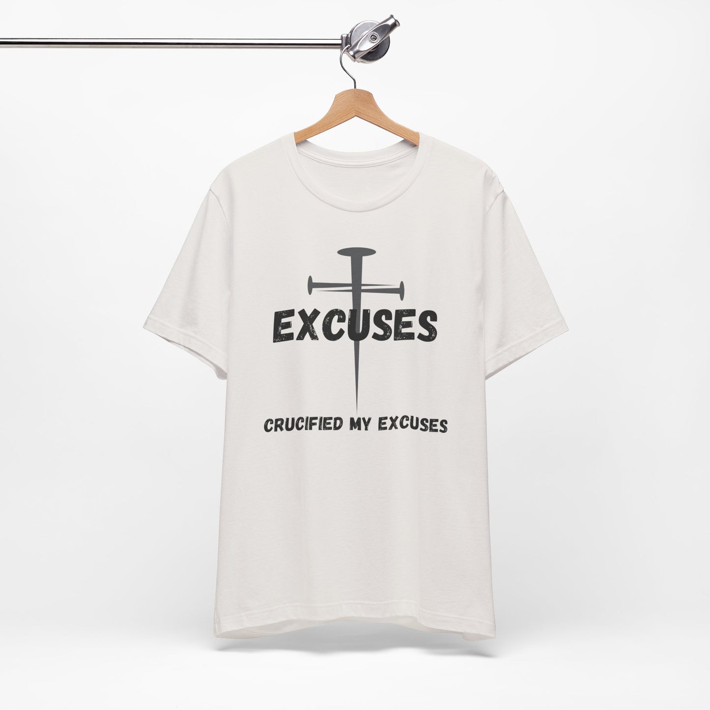 Crucified My Excuses Jersey Short Sleeve Tee