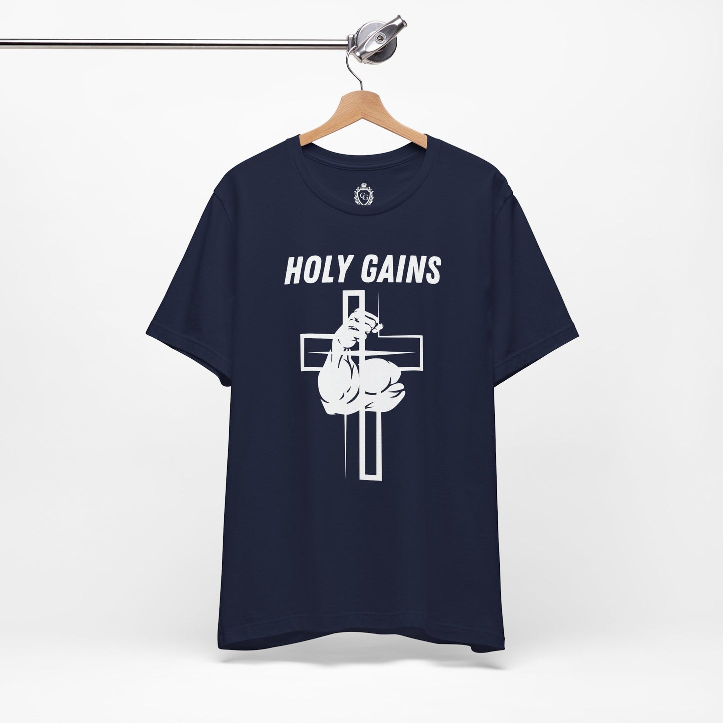 Holy Gains Jersey Short Sleeve Tee