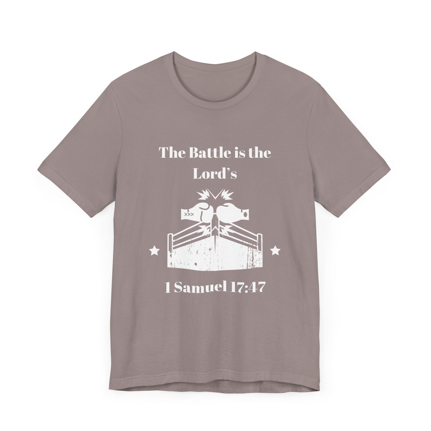 The Battle Is The Lord's Jersey Short Sleeve Tee