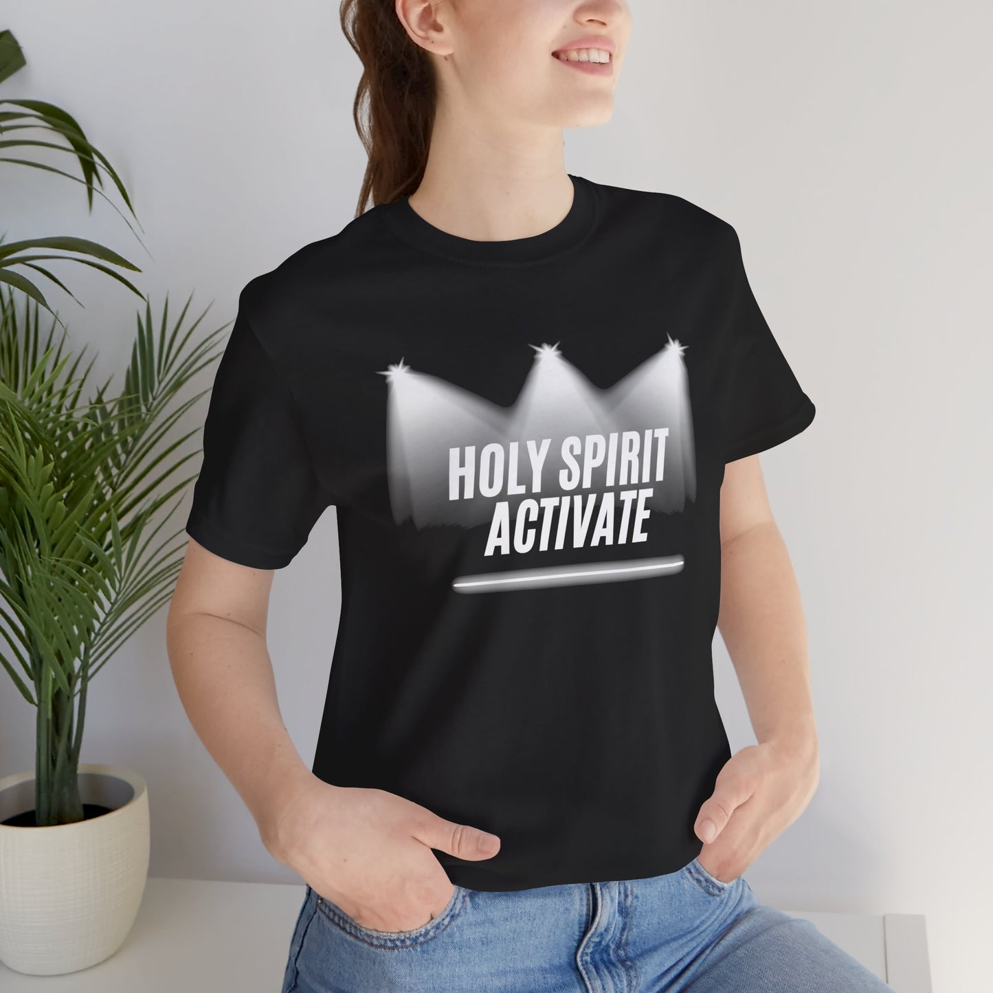 Holy Spirit Activate Jersey Short Sleeve Tee