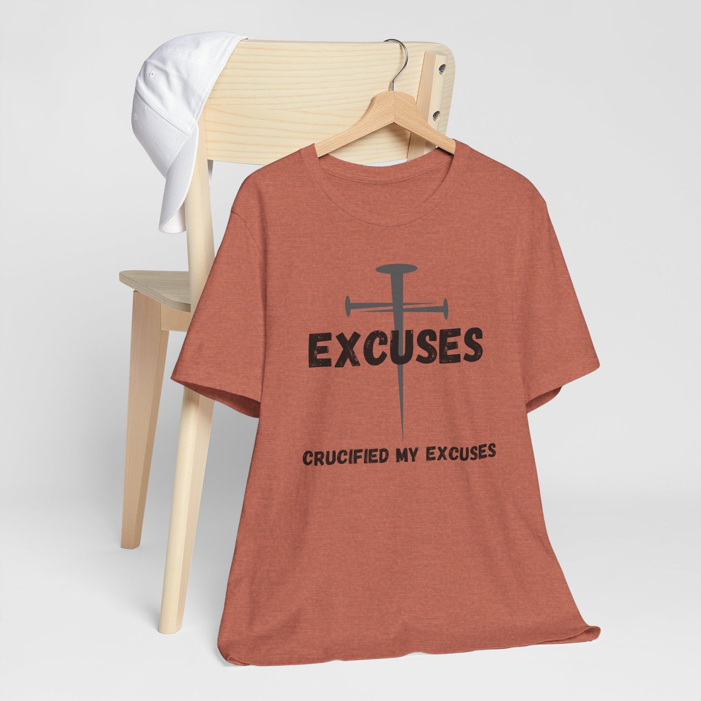 Crucified My Excuses Jersey Short Sleeve Tee