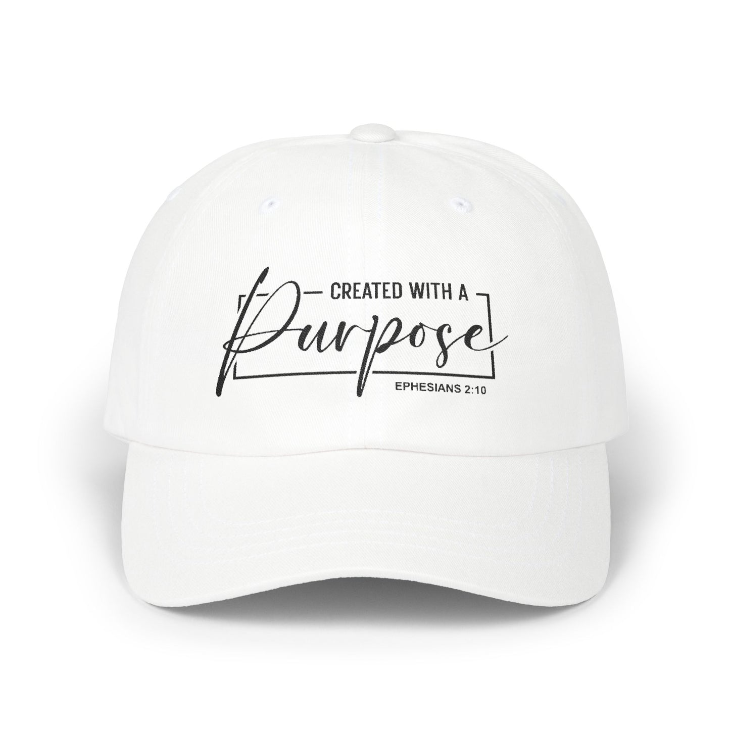 Created With A Purpose Embroidered Cap