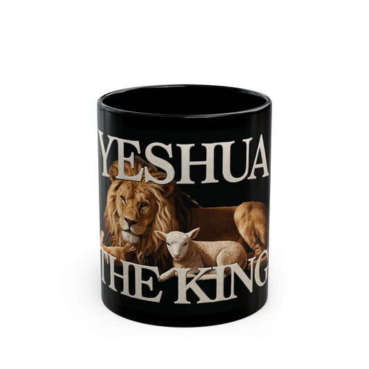 Yeshua The King Black Mug (11oz, 15oz)