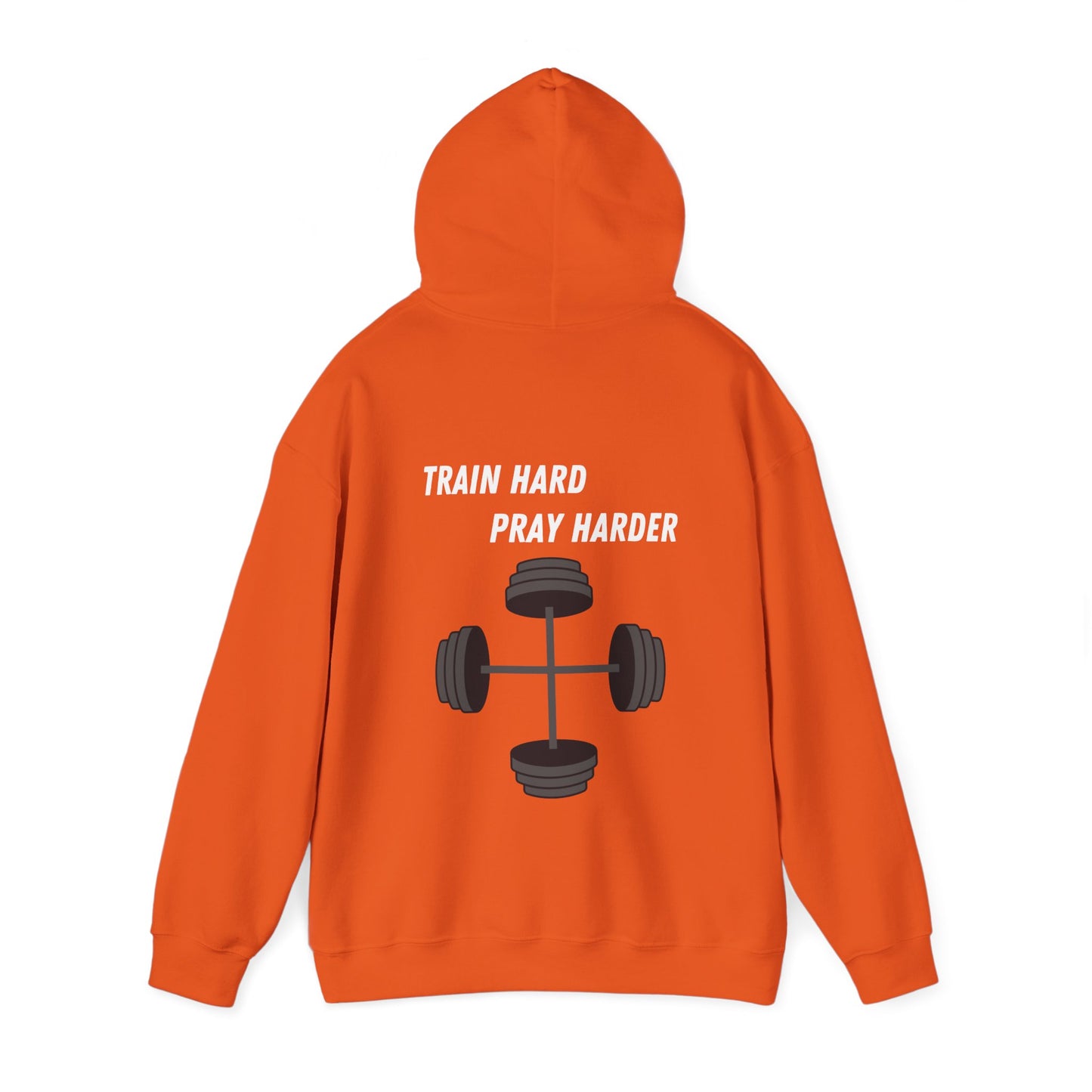 Train Hard Pray Harder Heavy Blend™ Hooded Sweatshirt