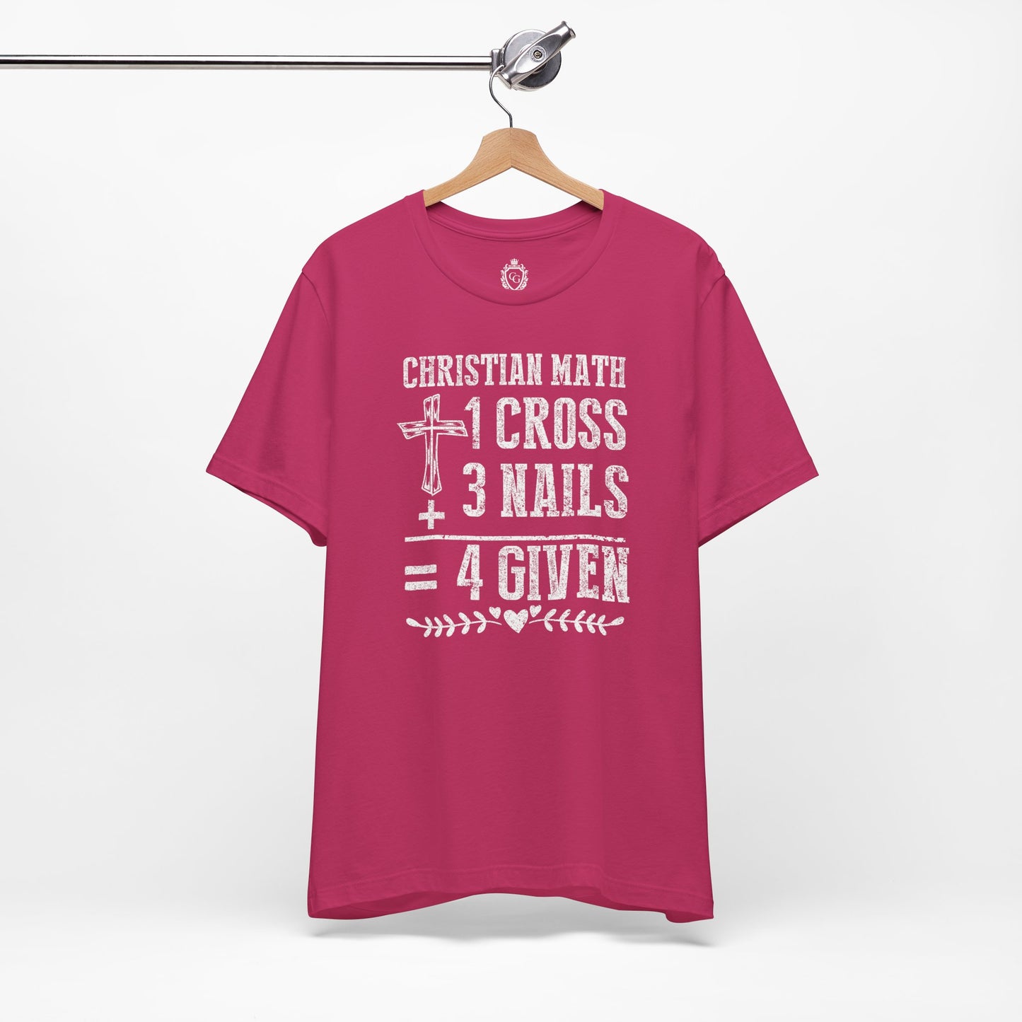 Christian Math Jersey Short Sleeve Tee
