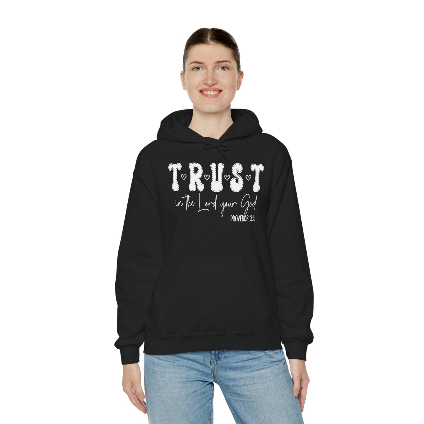 Trust In The Lord Heavy Blended Hoodie