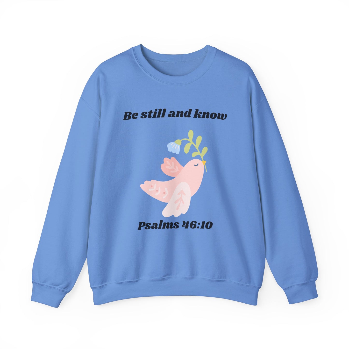 Be Still And Know Heavy Blend™ Crewneck Sweatshirt