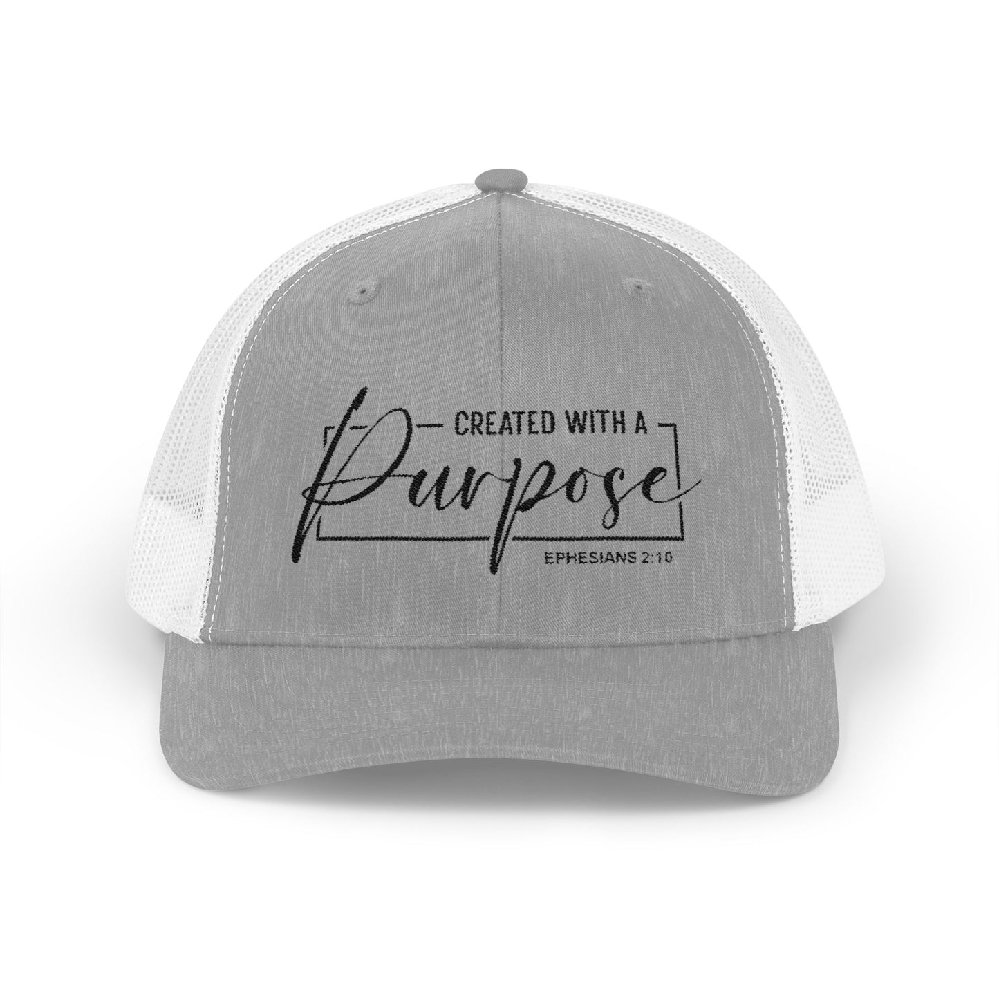Created With A Purpose Snapback Cap