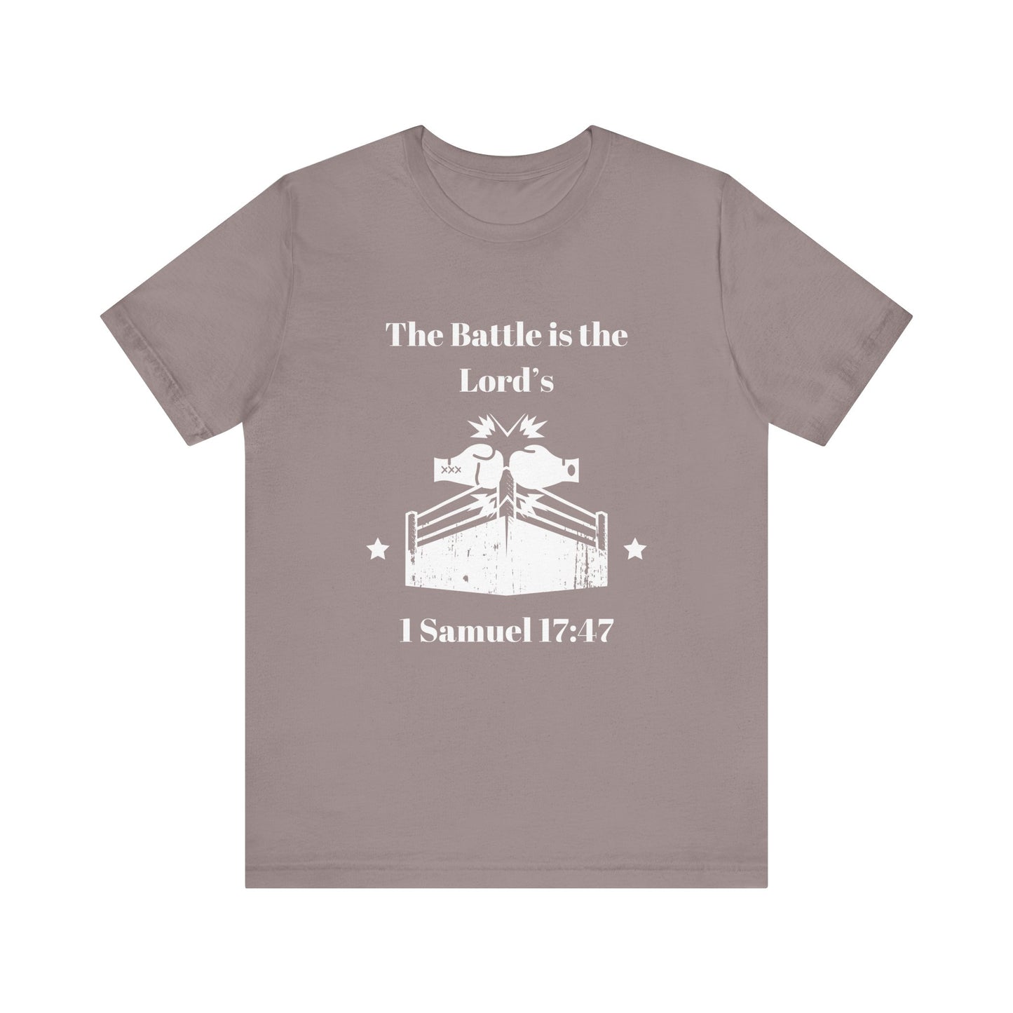 The Battle Is The Lord's Jersey Short Sleeve Tee