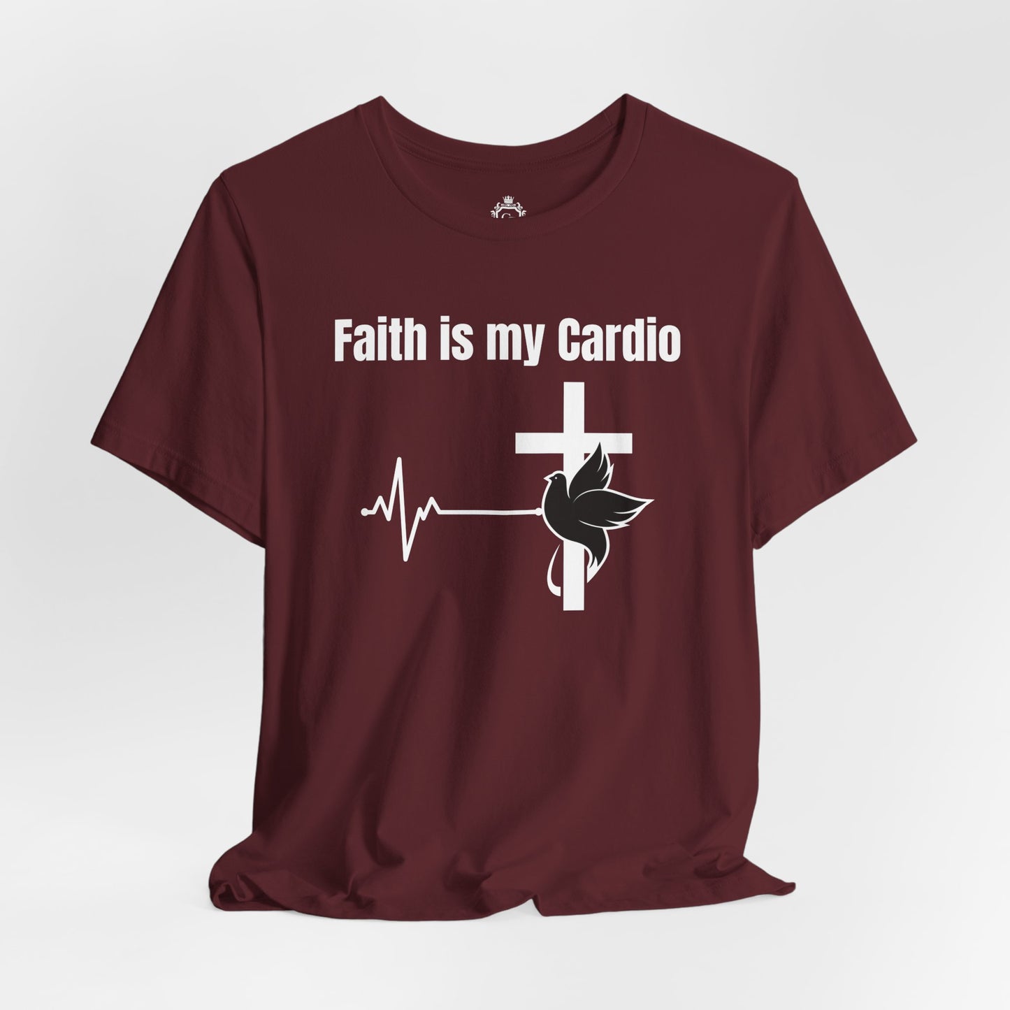 Faith Is My Cardio Jersey Short Sleeve Tee