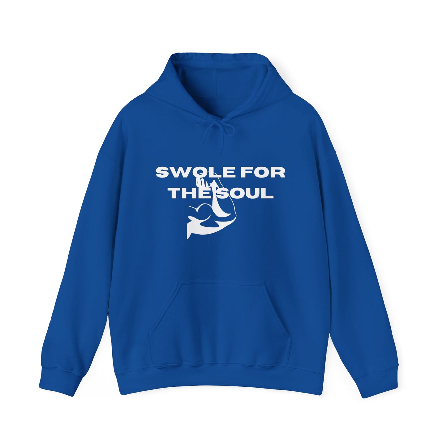 Swole For The Soul Heavy Blend™ Hooded Sweatshirt