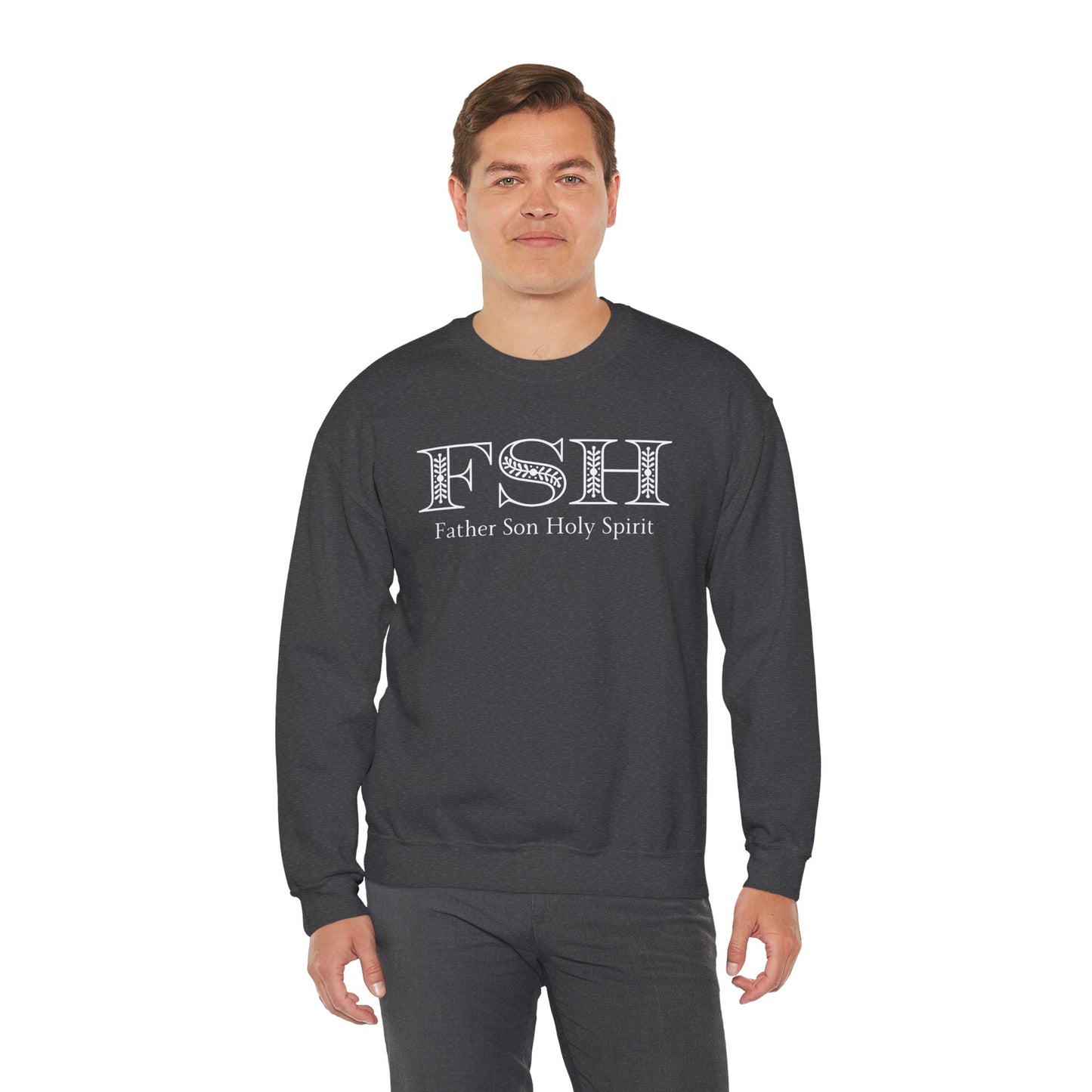 Men's Sweatshirt - Father Son Holy Spirit