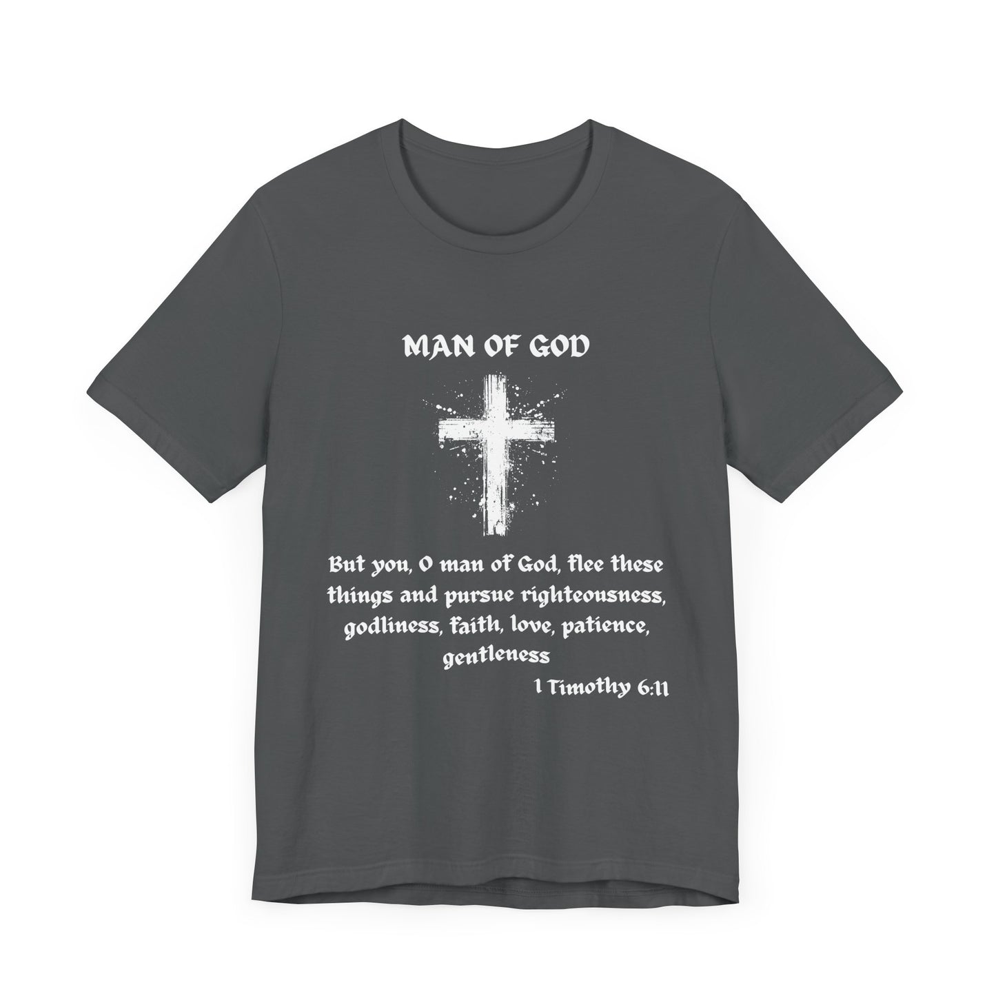 Man Of God Jersey Short Sleeve Tee