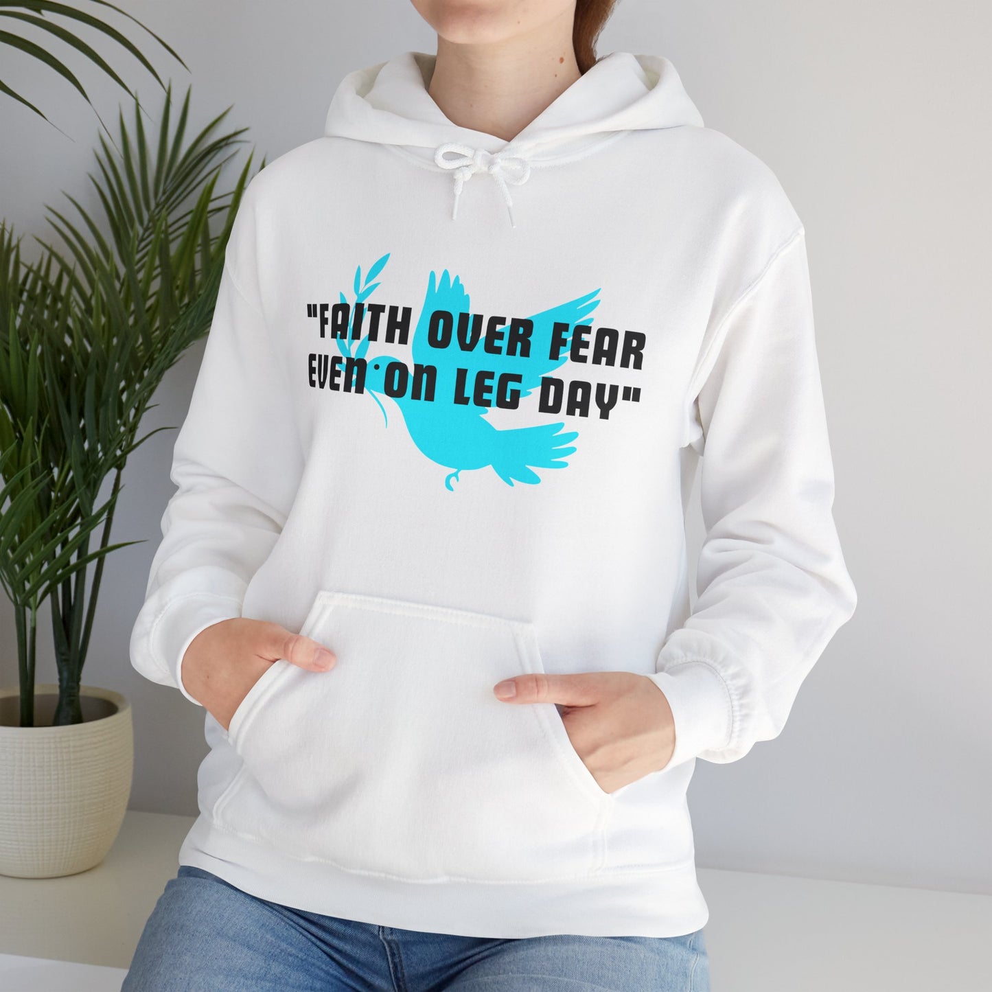 Faith Over Fear Heavy Blend™ Hooded Sweatshirt