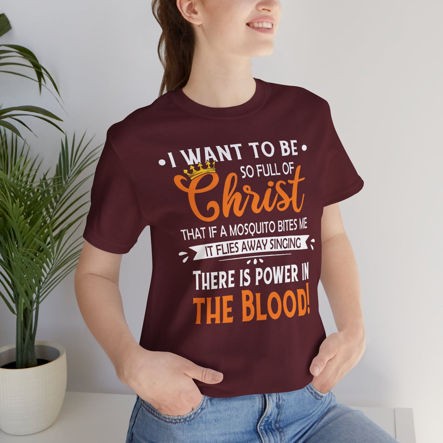 Mosquito Bite Power In The Blood Jersey Short Sleeve Tee