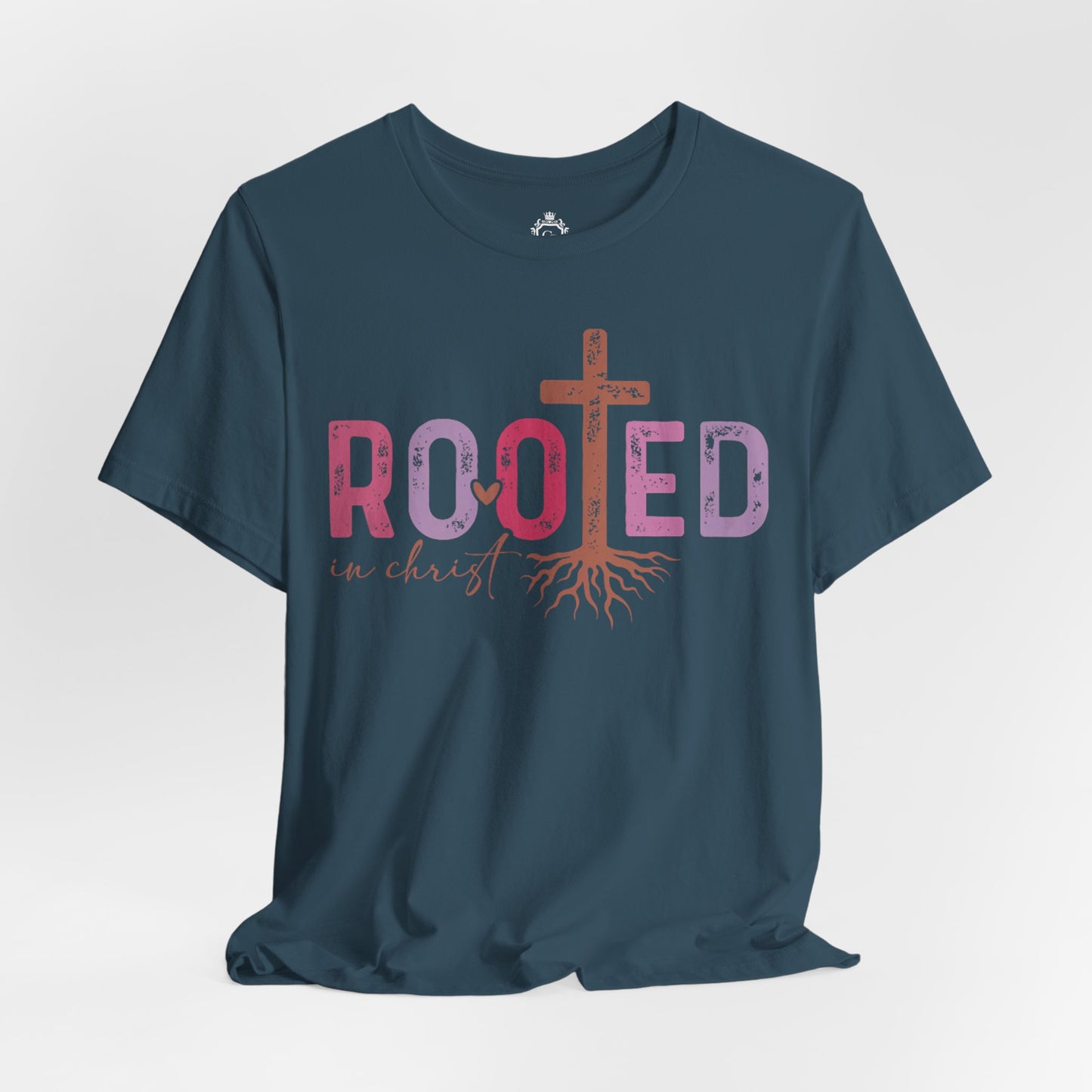 Rooted In Christ Jersey Short Sleeve Tee