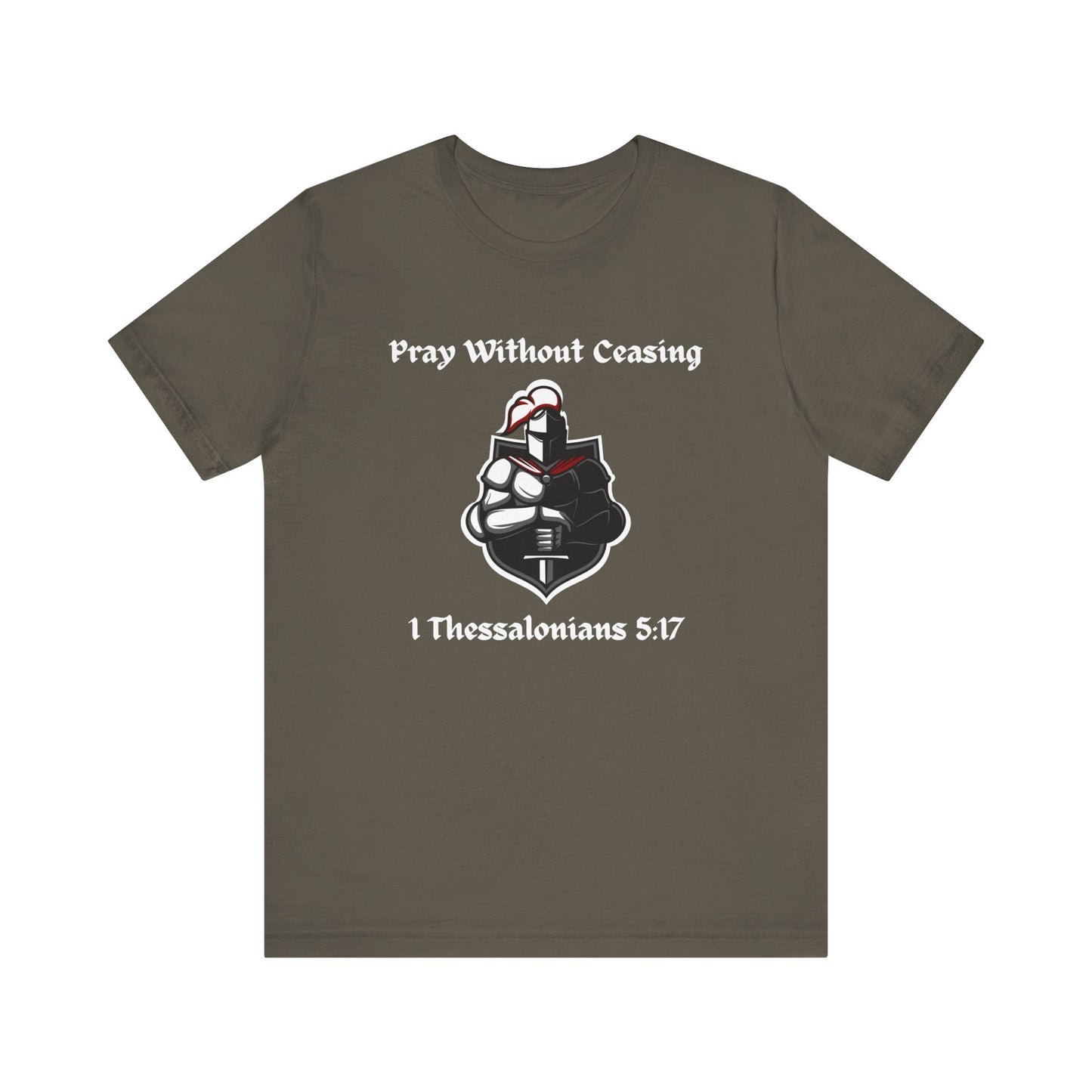 Pray Without Ceasing Jersey Short Sleeve Tee