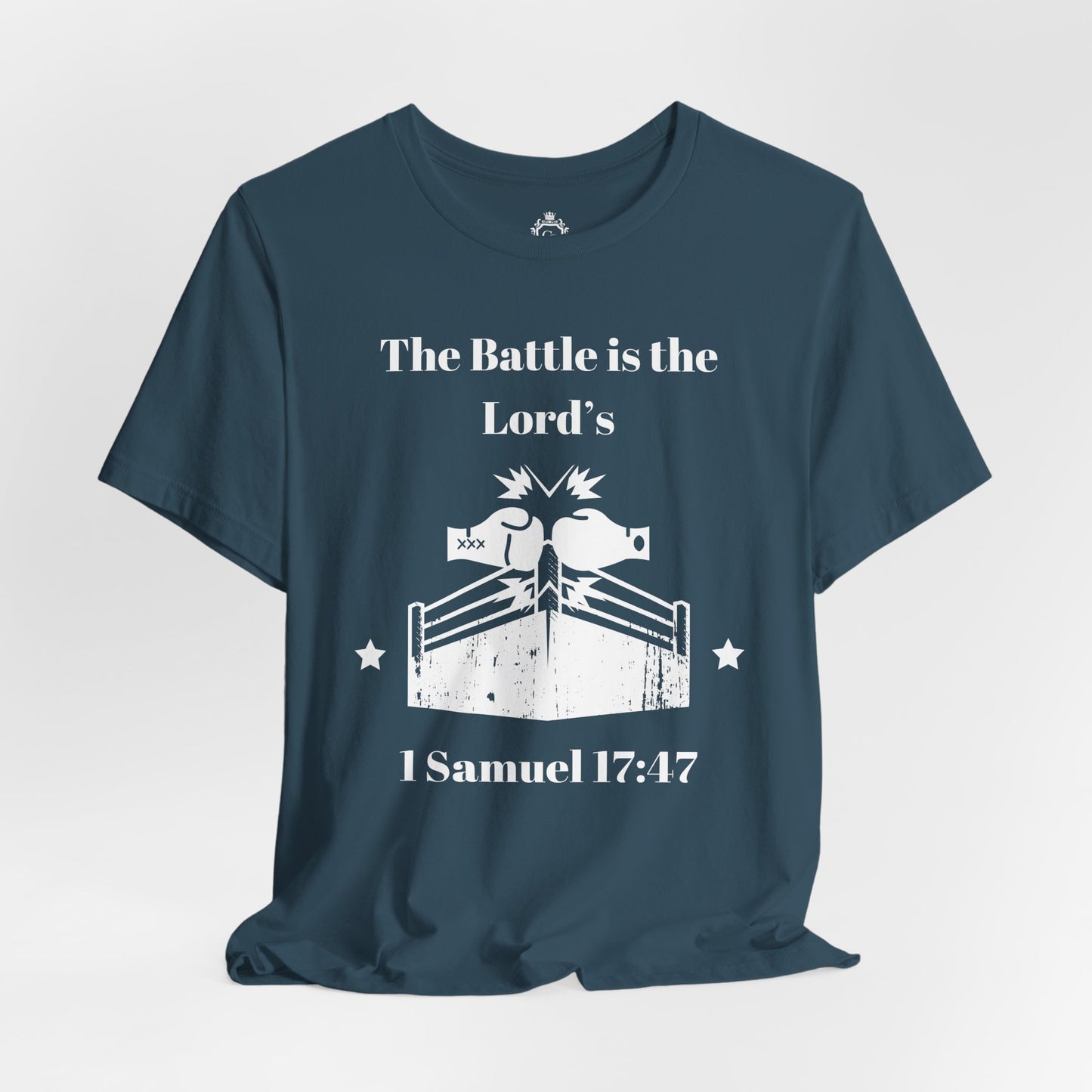 The Battle Is The Lord's Jersey Short Sleeve Tee