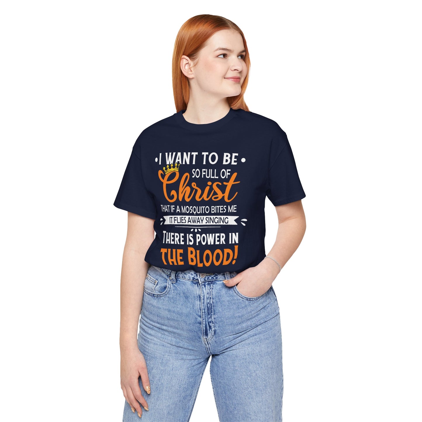 Mosquito Bite Power In The Blood Jersey Short Sleeve Tee