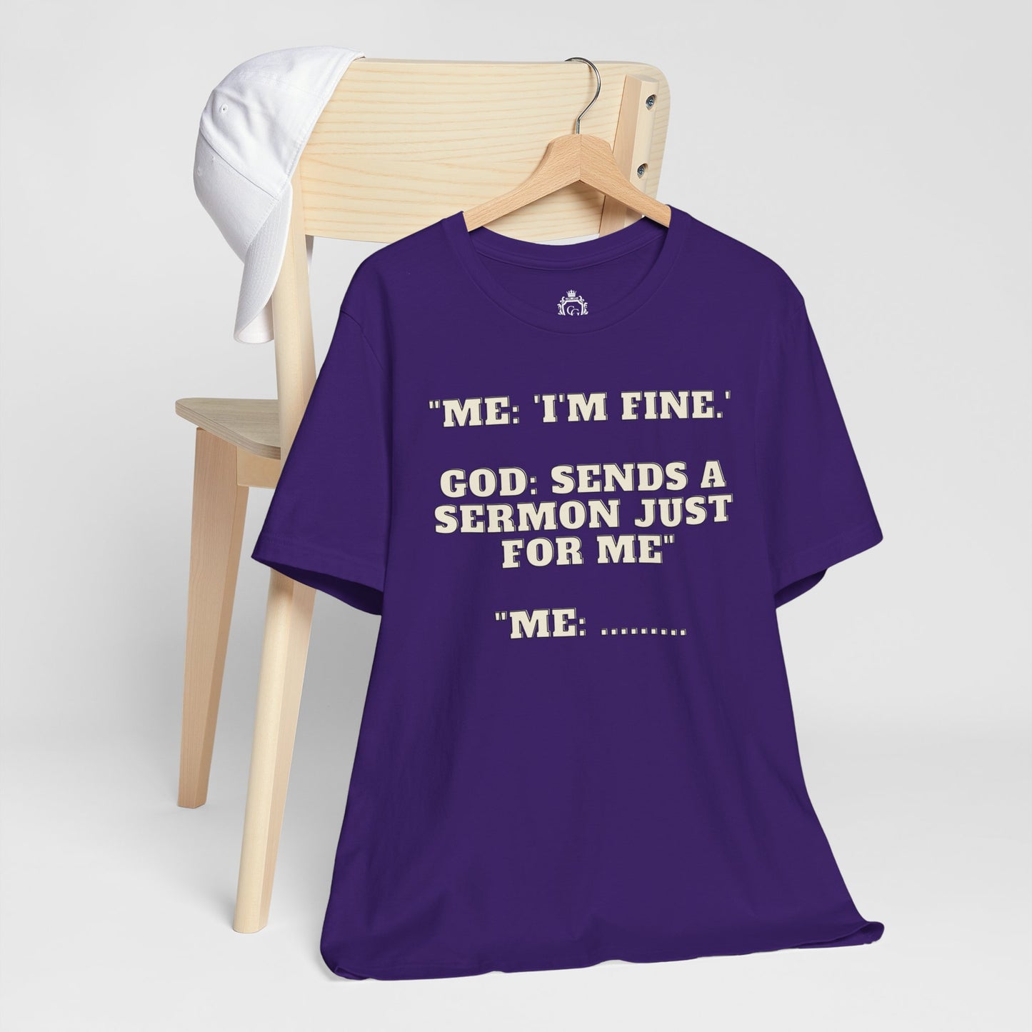 Sermon Just For Me Jersey Short Sleeve Tee