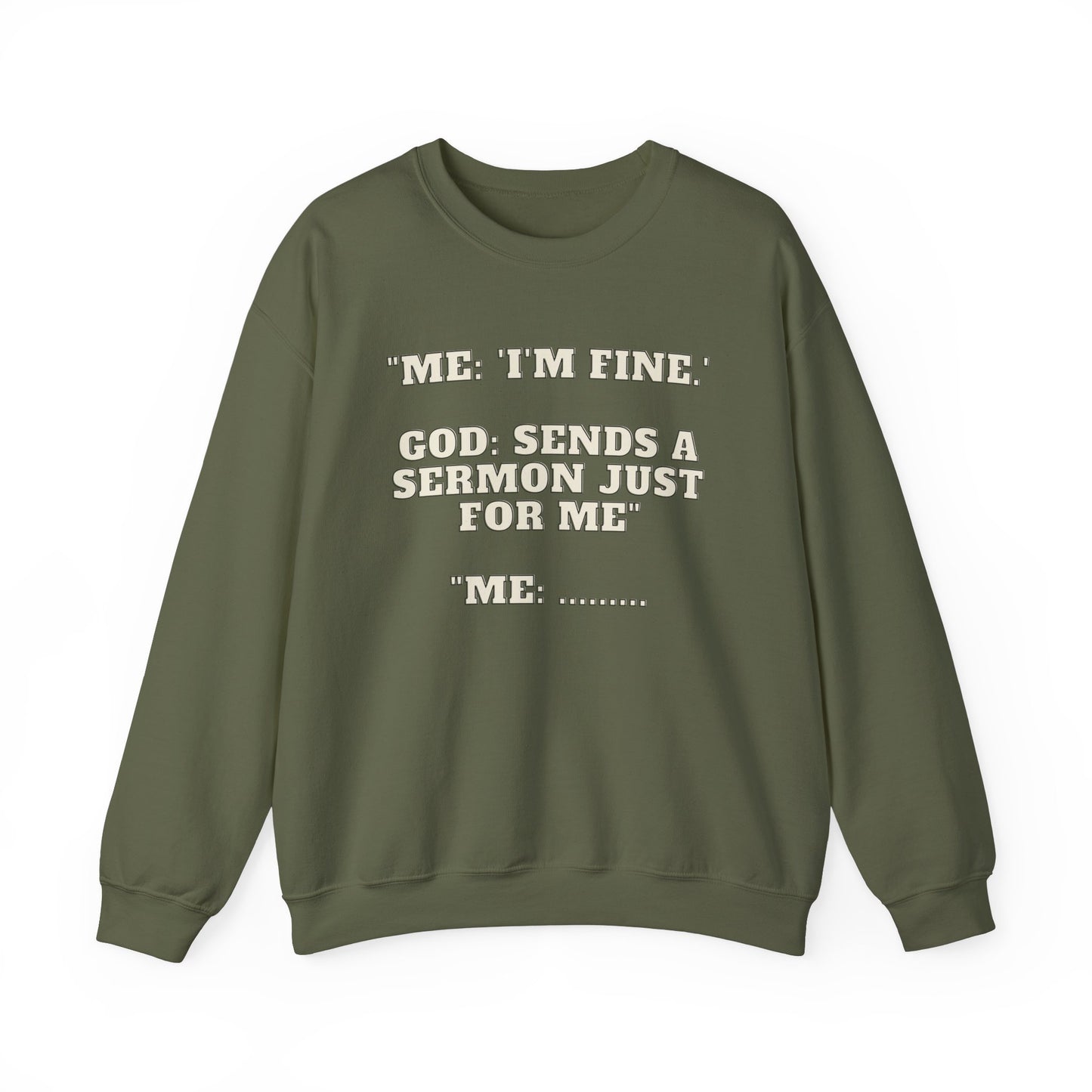 Sermon Just For Me Heavy Blend™ Crewneck Sweatshirt