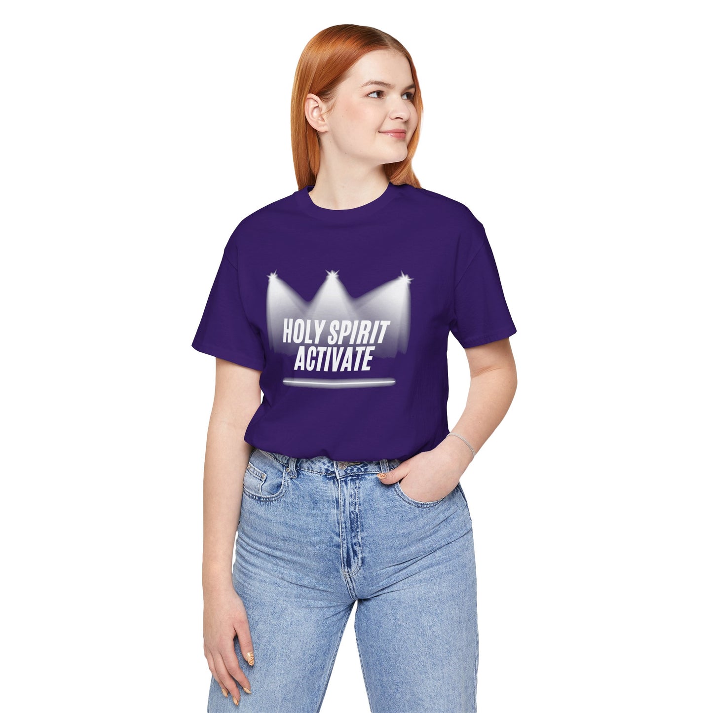 Holy Spirit Activate Jersey Short Sleeve Tee