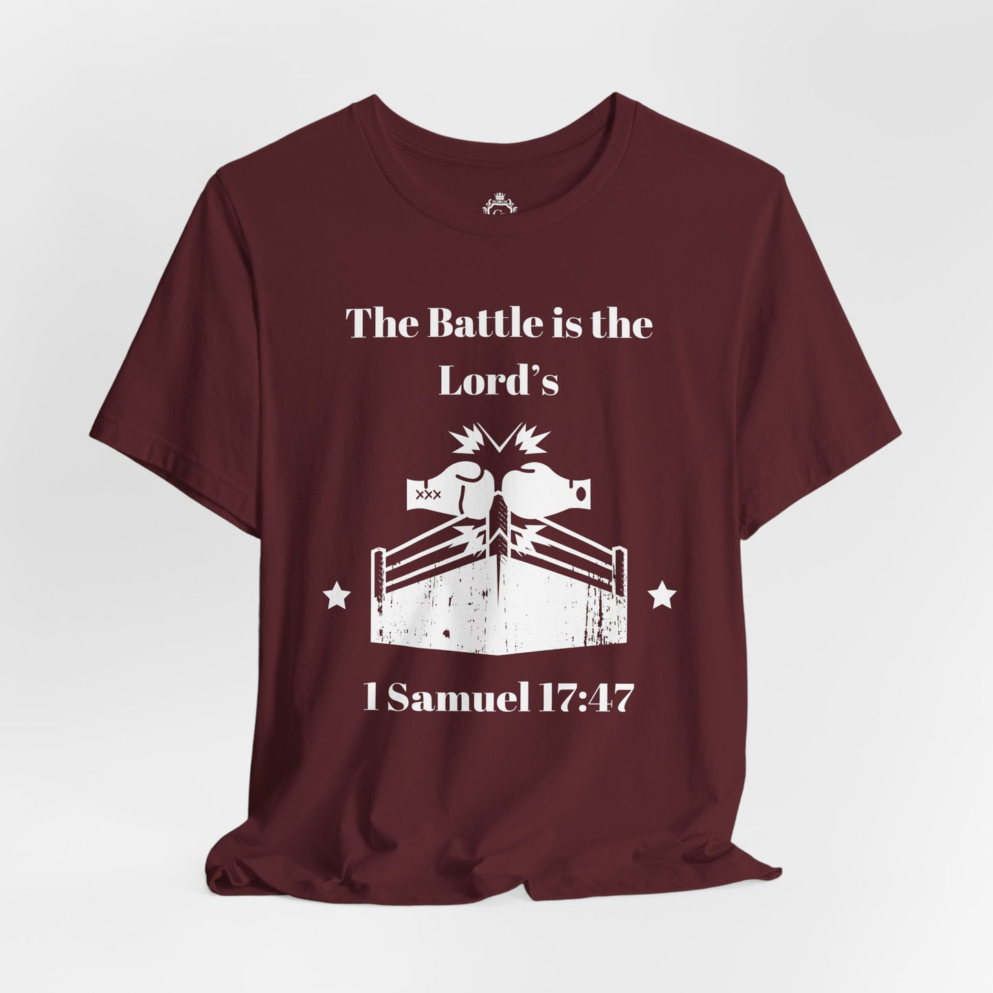 The Battle Is The Lord's Jersey Short Sleeve Tee