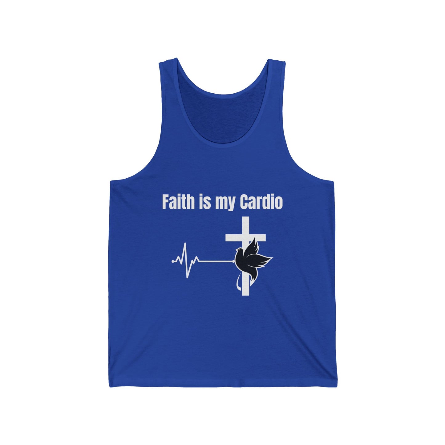 Faith Is My Cardio Jersey Tank