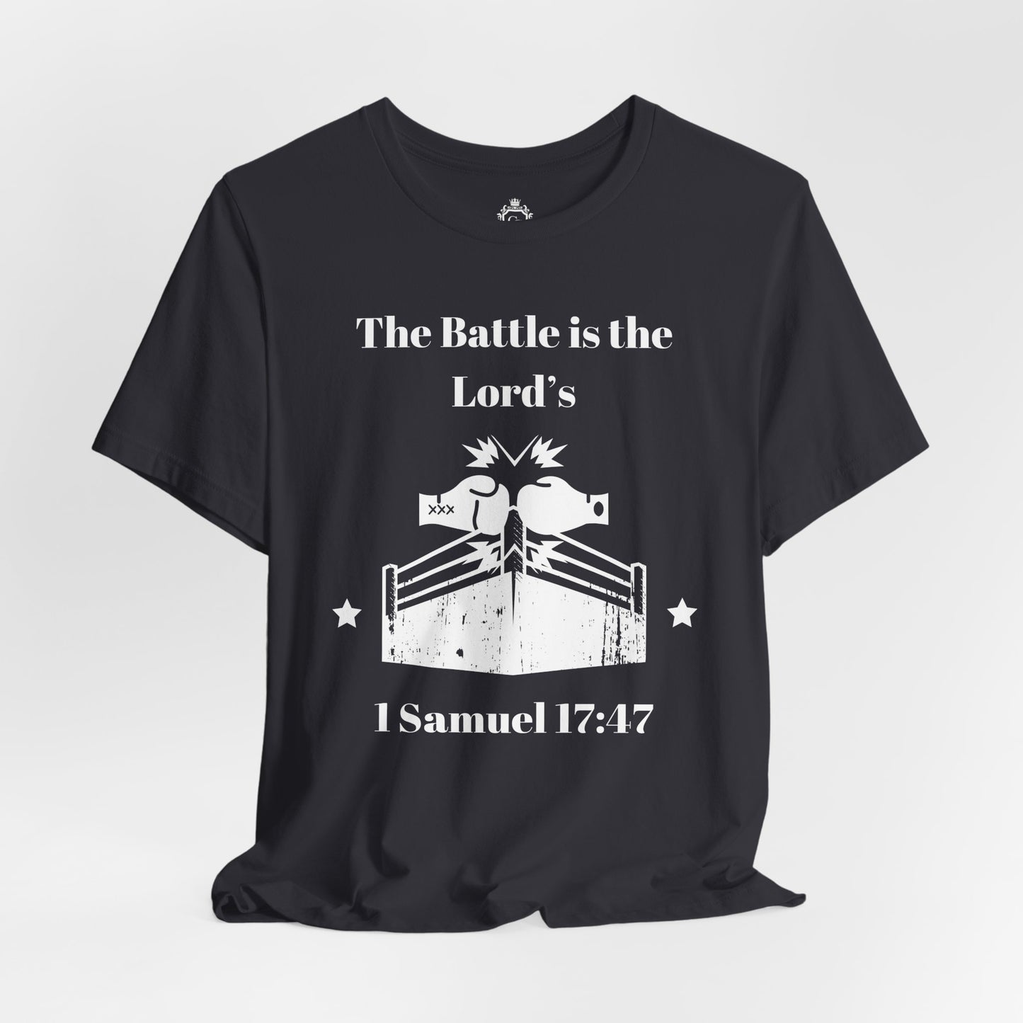 The Battle Is The Lord's Jersey Short Sleeve Tee