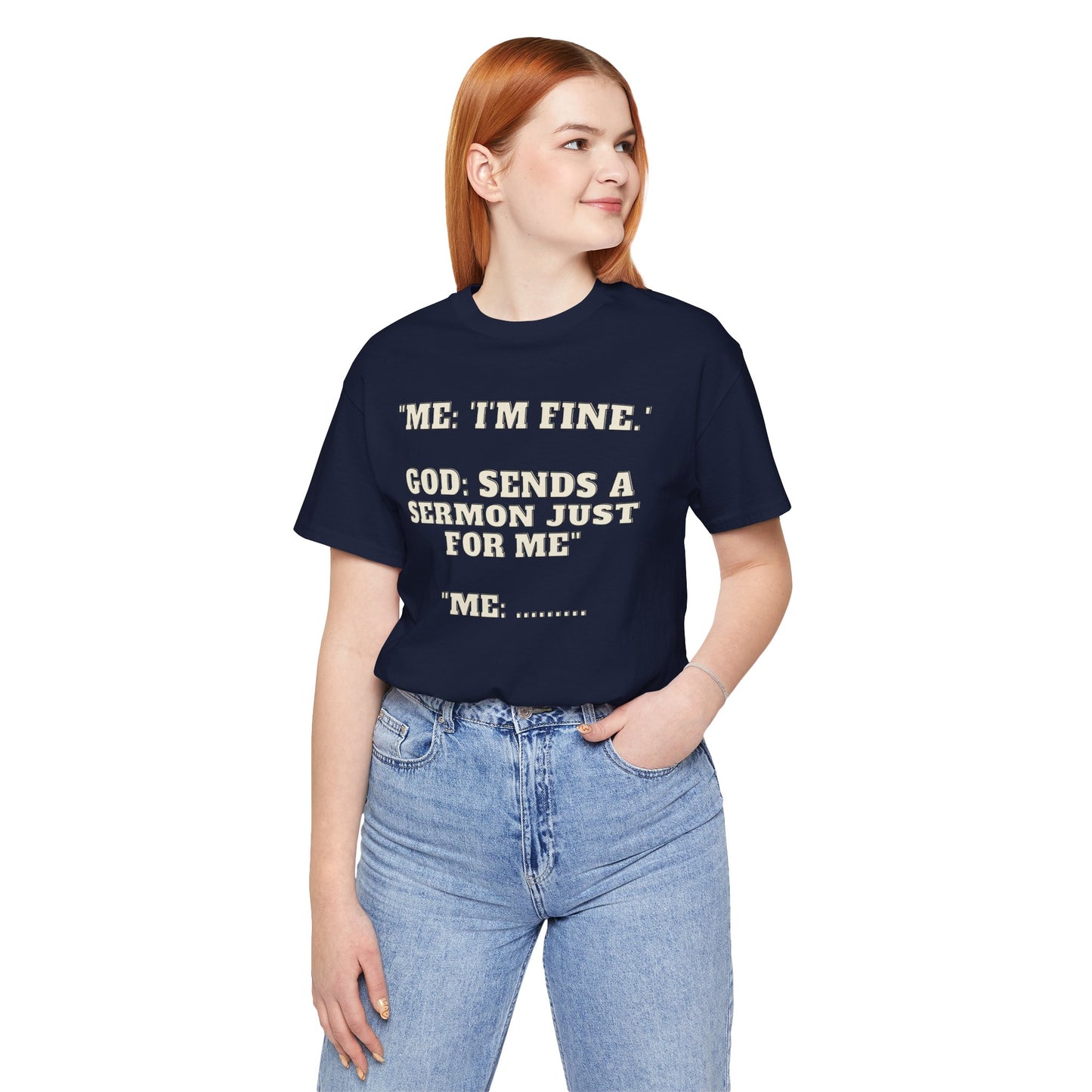 Sermon Just For Me Jersey Short Sleeve Tee
