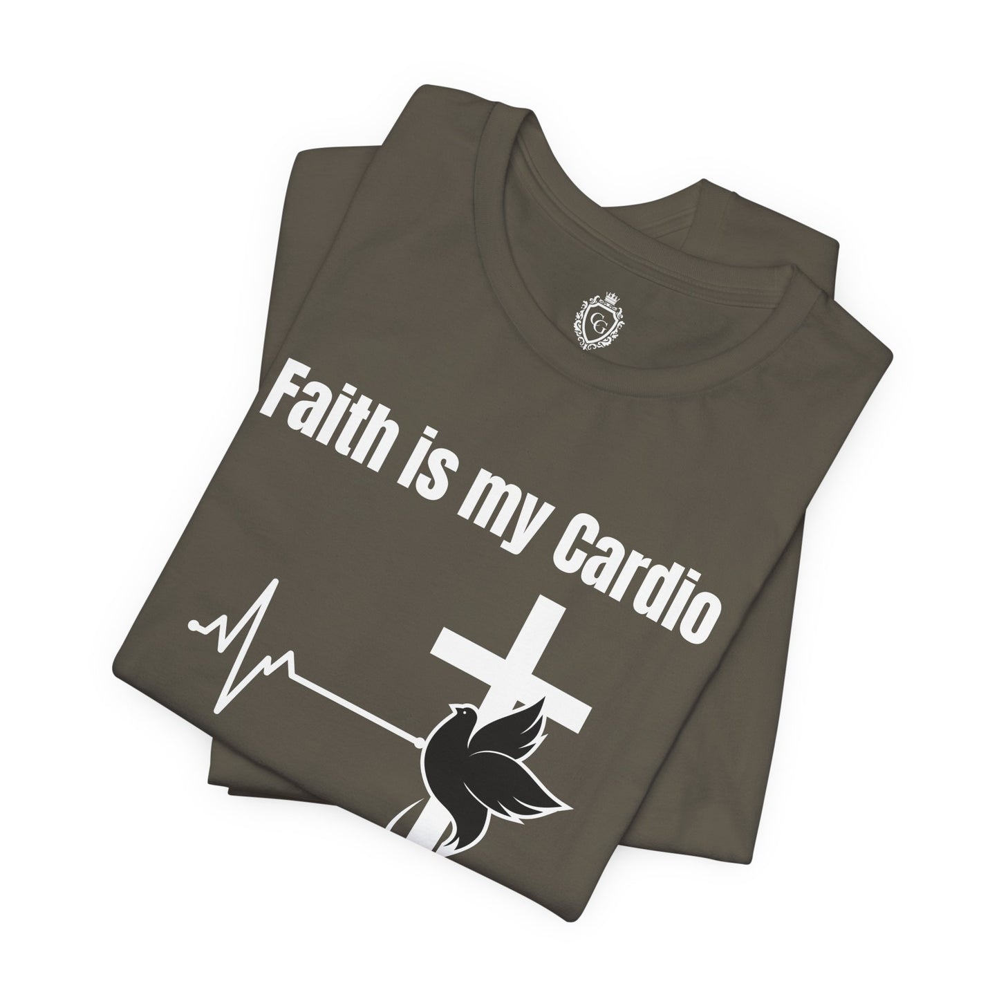 Faith Is My Cardio Jersey Short Sleeve Tee
