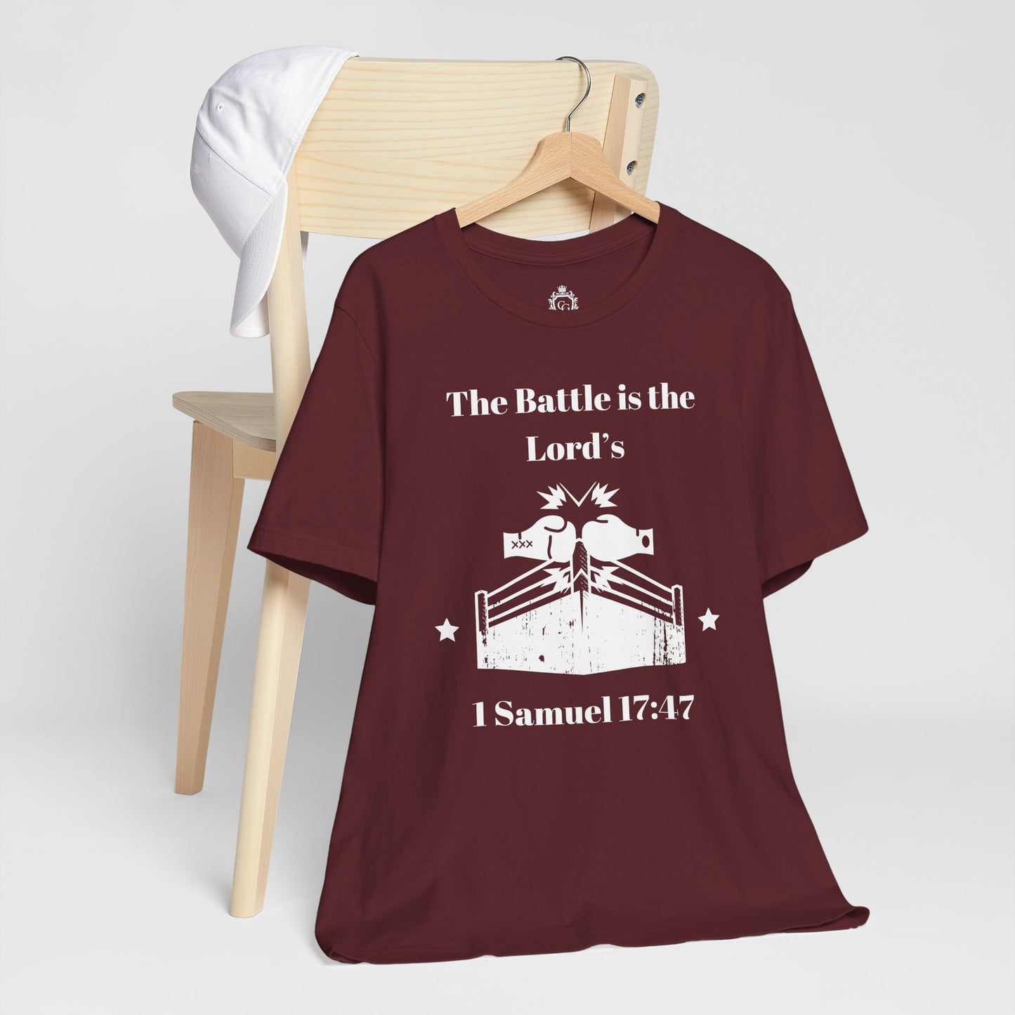 The Battle Is The Lord's Jersey Short Sleeve Tee