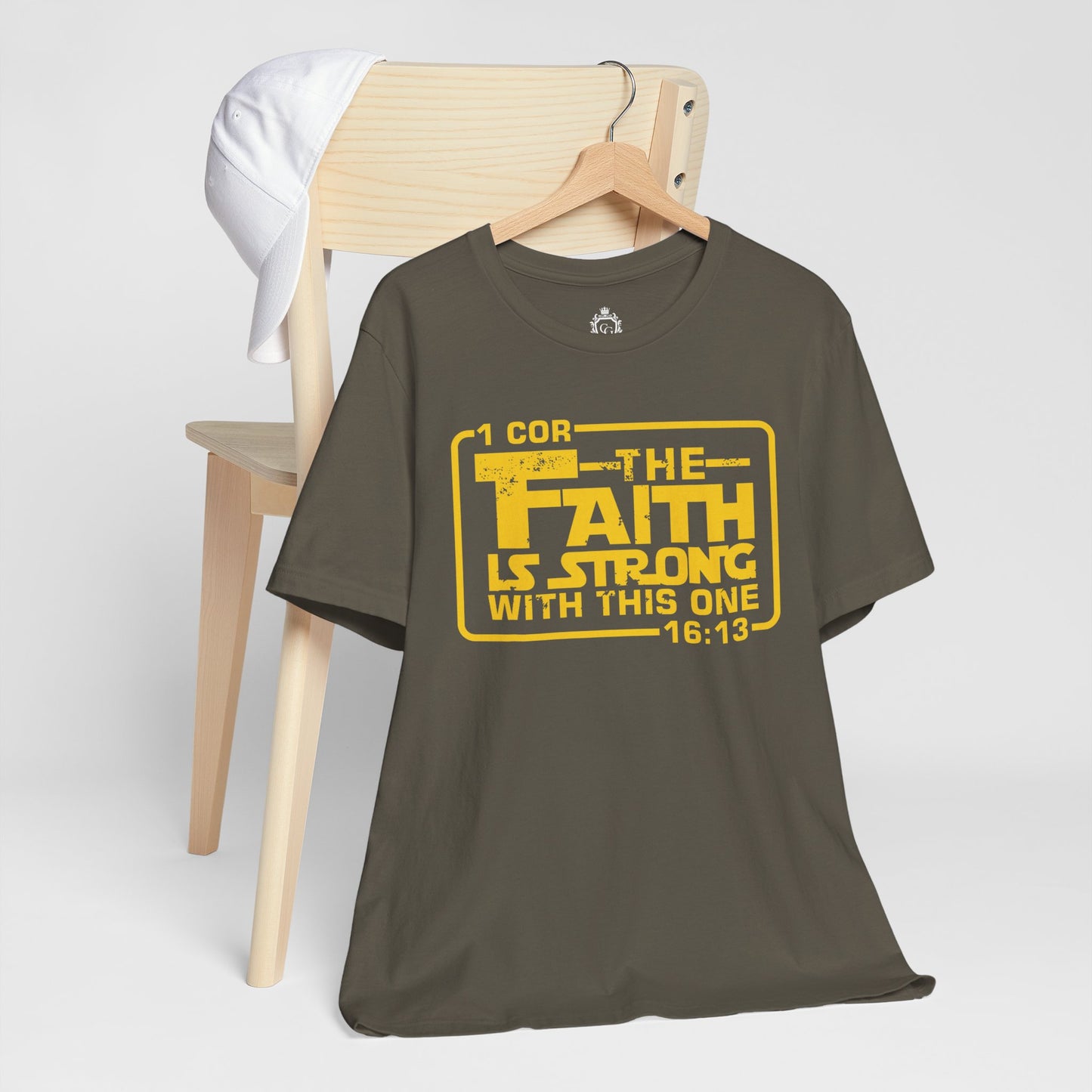 The Faith Is Strong With This One Jersey Short Sleeve Tee