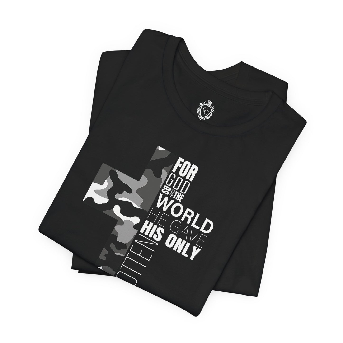 For God So Loved The World Jersey Short Sleeve Tee