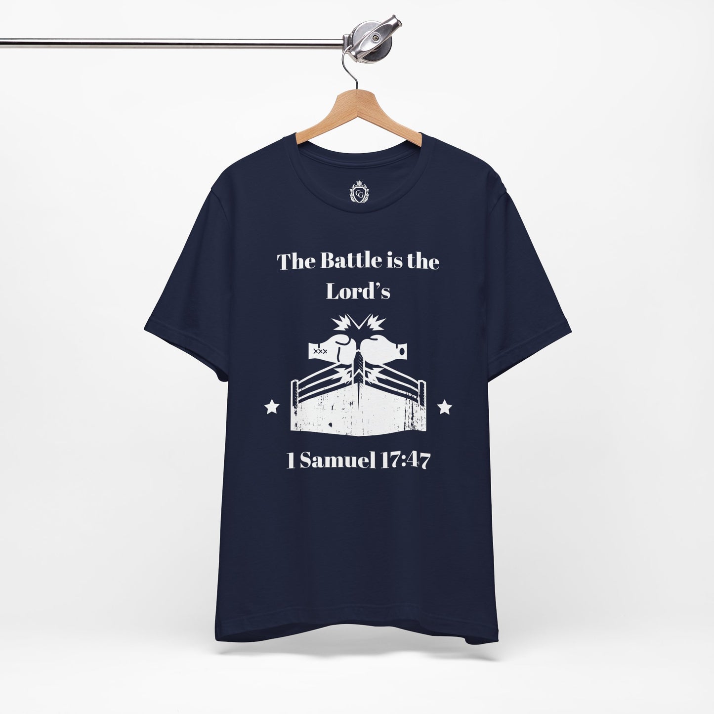 The Battle Is The Lord's Jersey Short Sleeve Tee