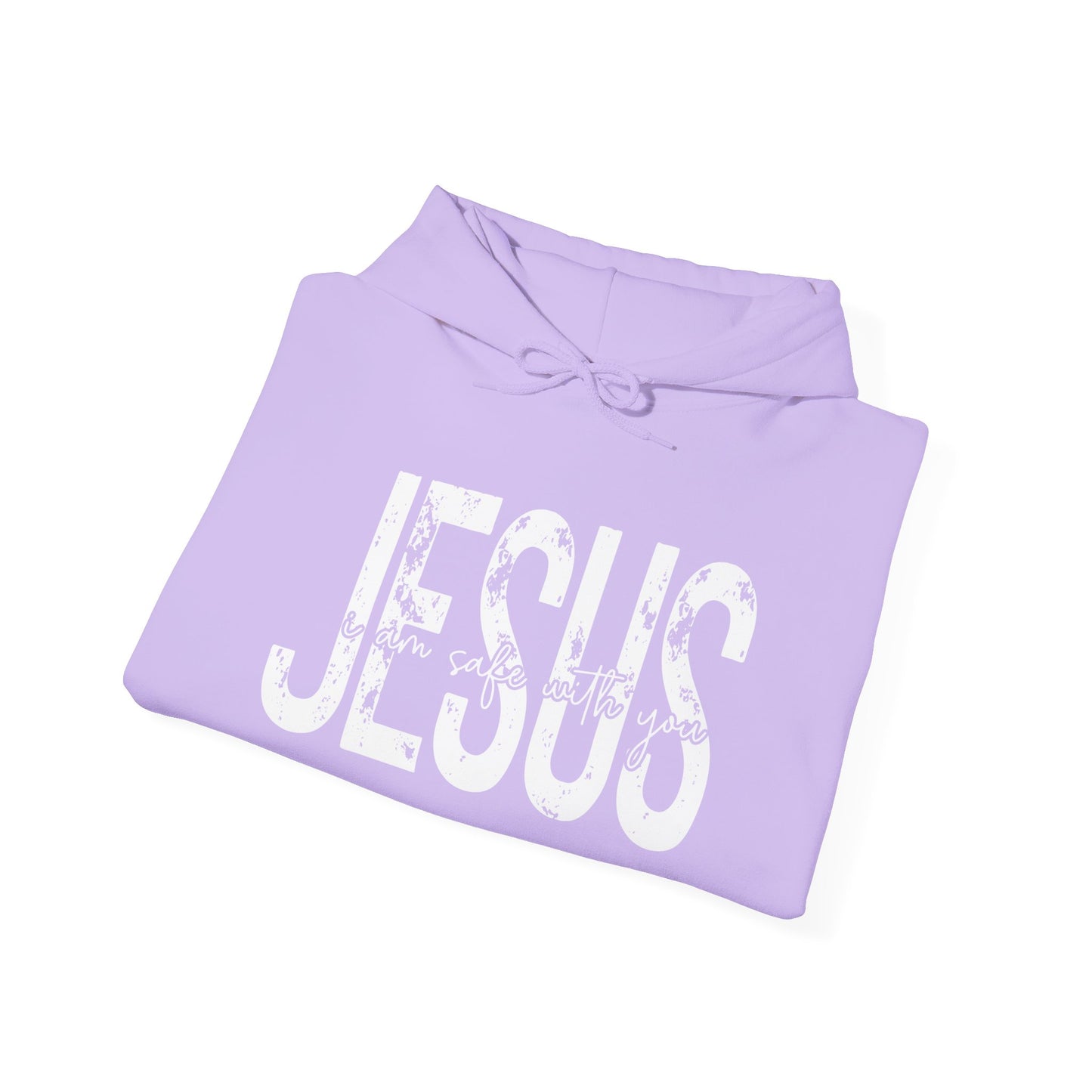 Jesus I Am Safe With You Heavy Blended Hoodie