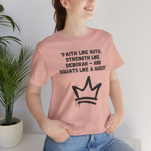 Faith Like Ruth Jersey Short Sleeve Tee